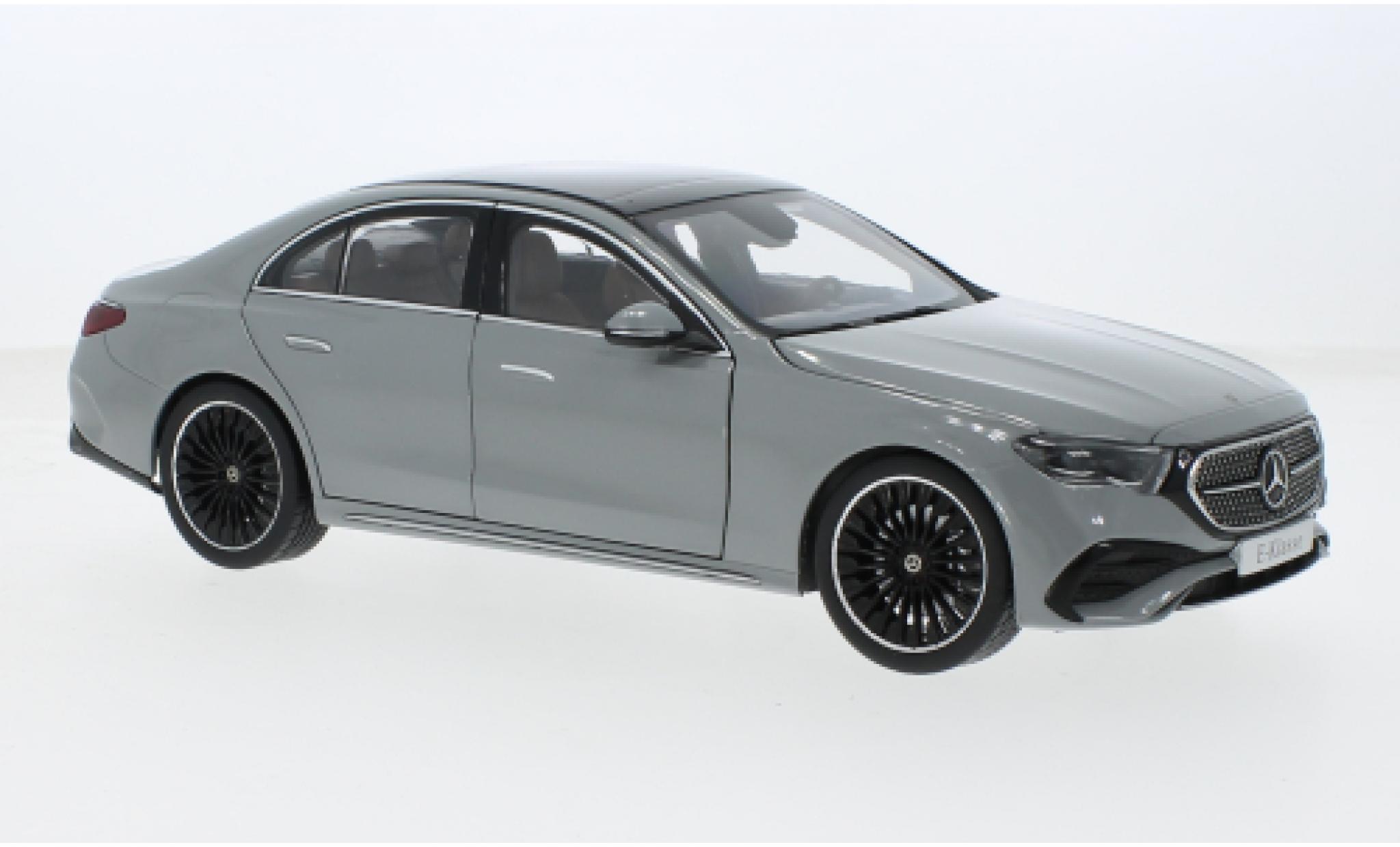 Mercedes Classe E 1/18 I iScale (W214) metallic grijs 2023 1:18 modelauto