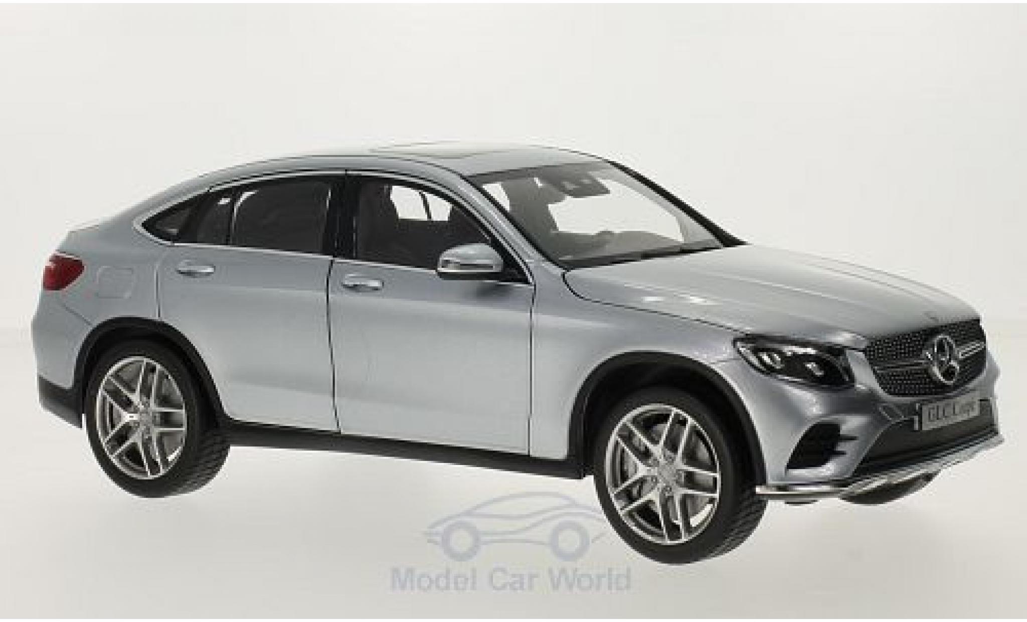 Mercedes Classe GLC 1/18 iScale GLC Coupe (C253) grijs modelauto