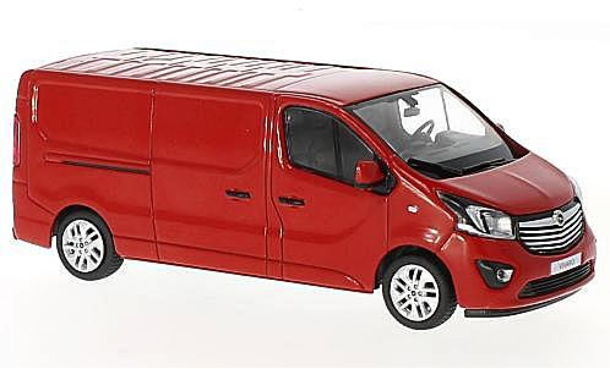 Opel Vivaro 1/43 iScale B rood modelauto