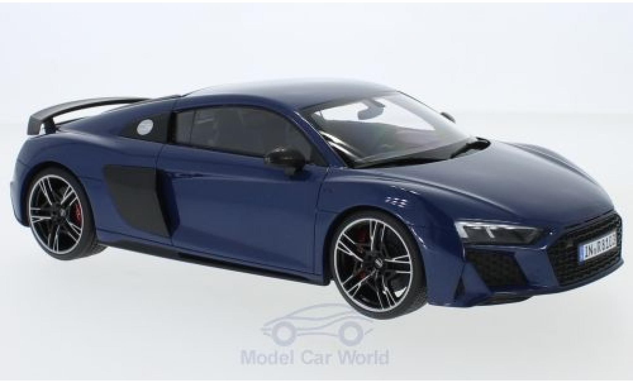 Audi R8 1/18 Jadi metallic blauw 2019 modelauto