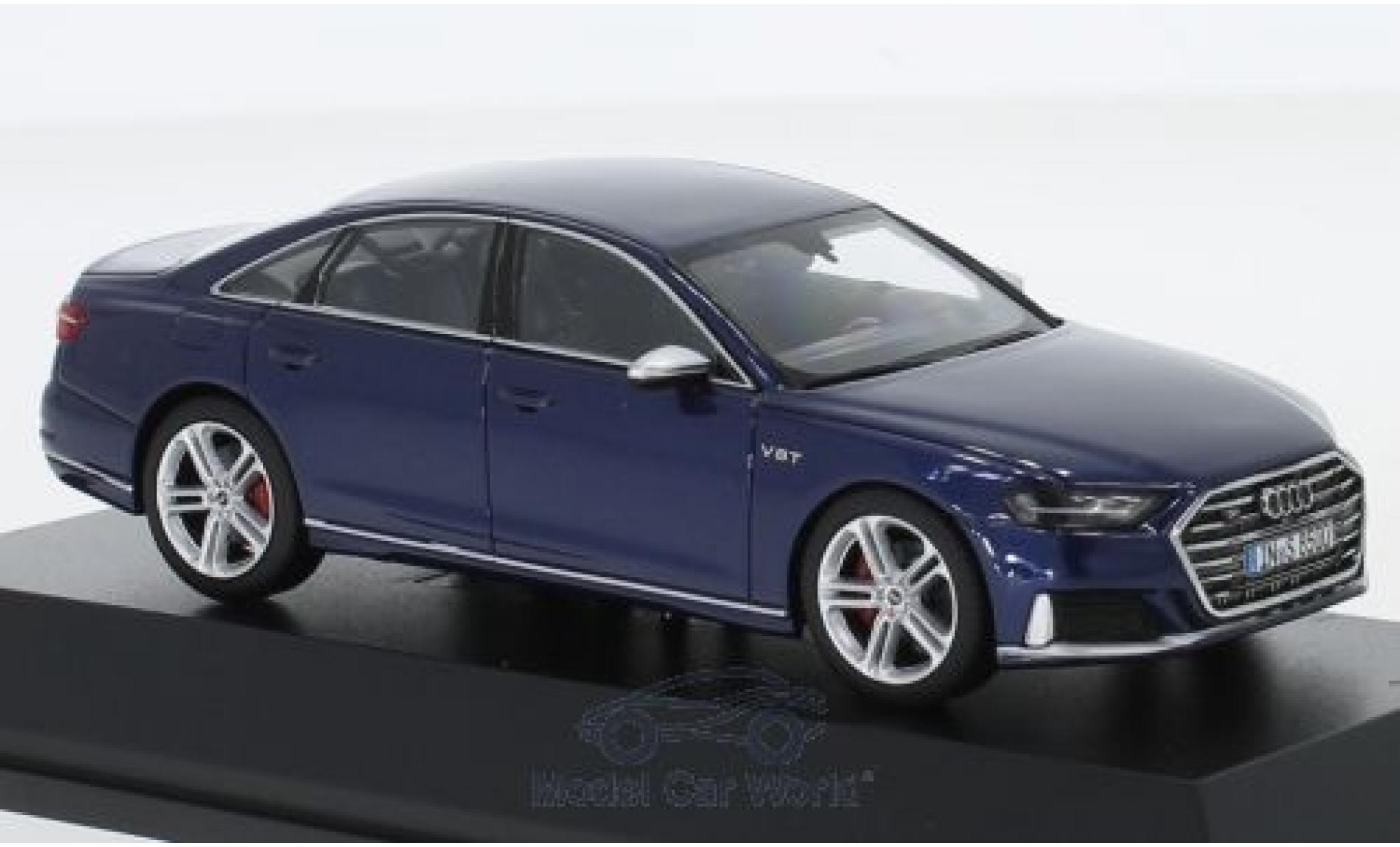 Audi S8 1/43 Jadi metallic blauw 2019 modelauto