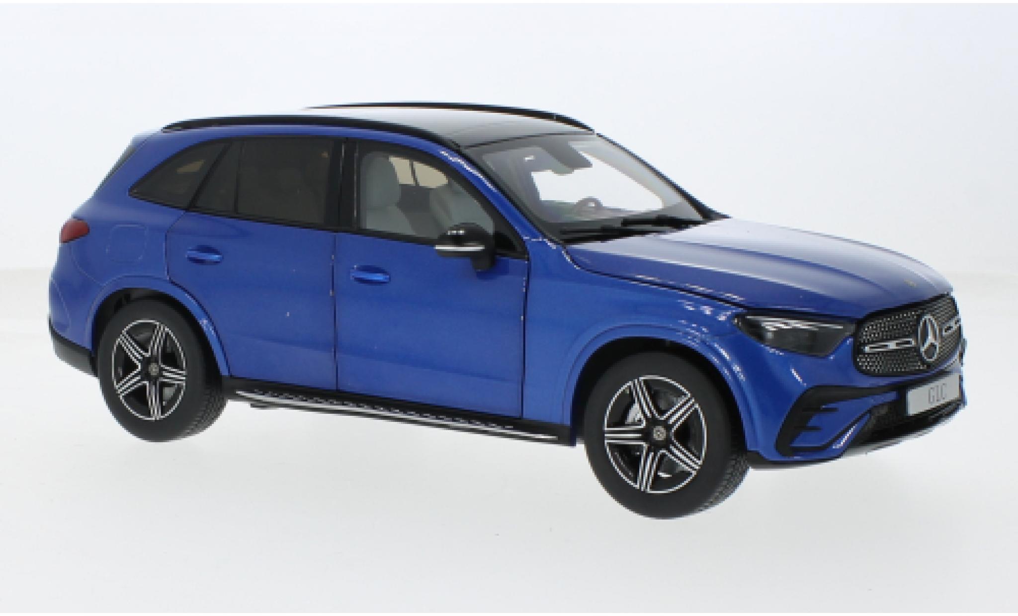Mercedes Classe GLC 1/18 I GLC (X254) metallic blauw 1:18 modelauto