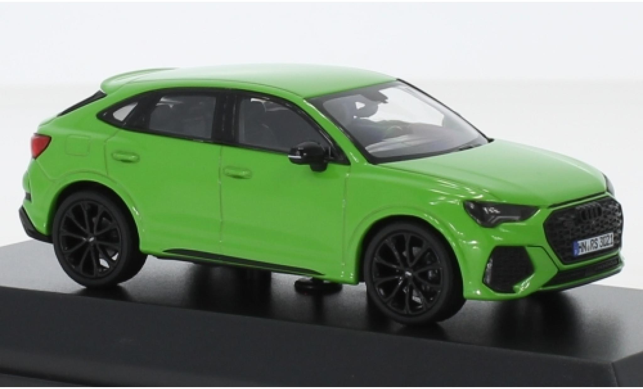 Audi RS Q3 1/43 Minichamps Sportback groen 2019 modelauto