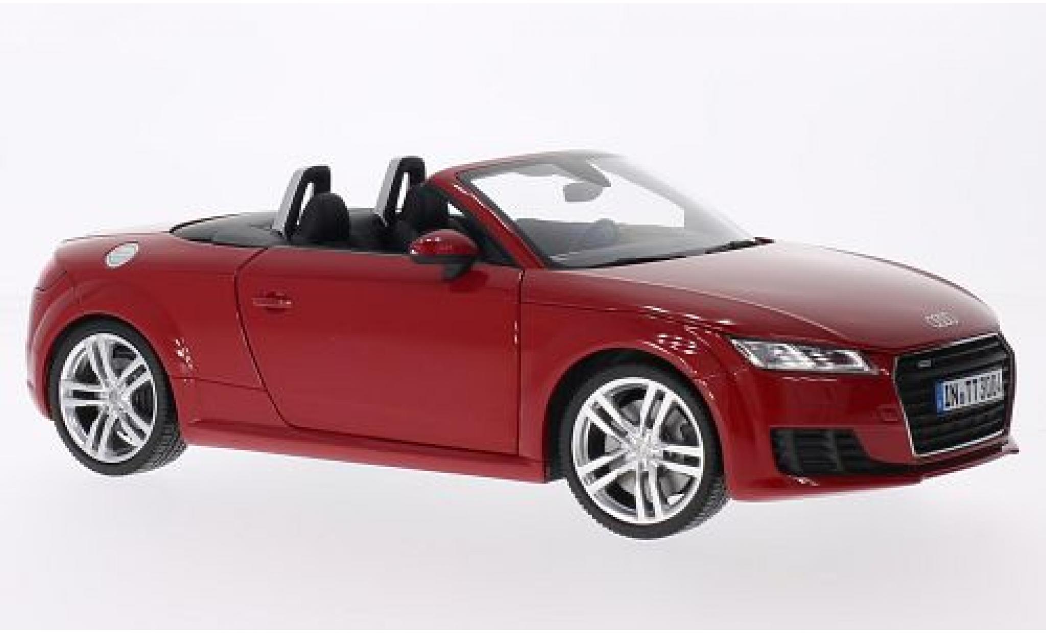 Audi TT 1/18 Minichamps Roadster rood 2015 modelauto