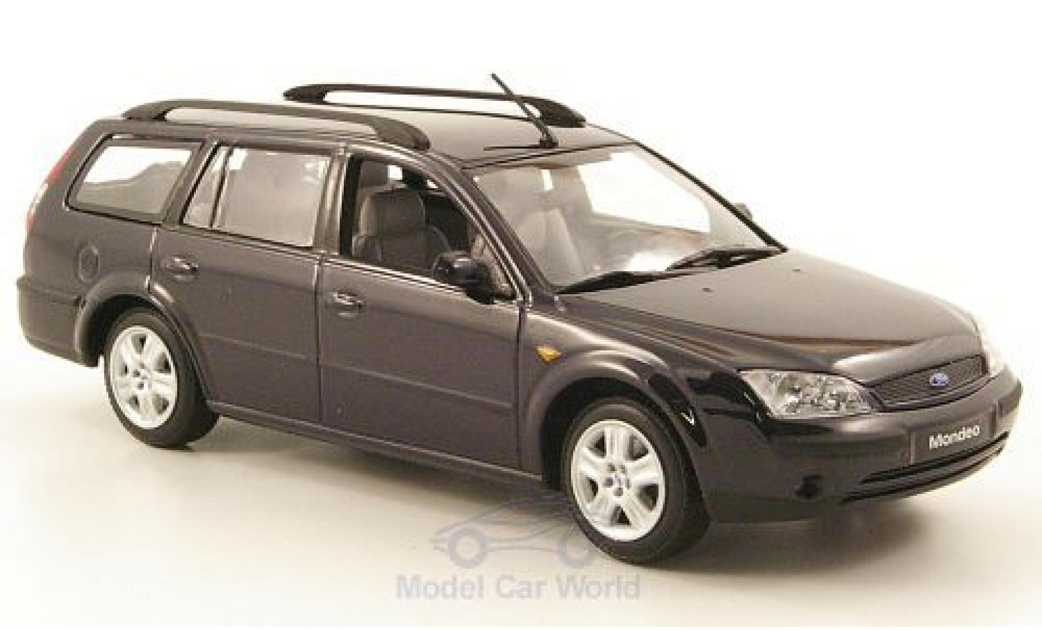Ford Mondeo 1/43 Minichamps MKIII Turnier blauw 2001 modelauto