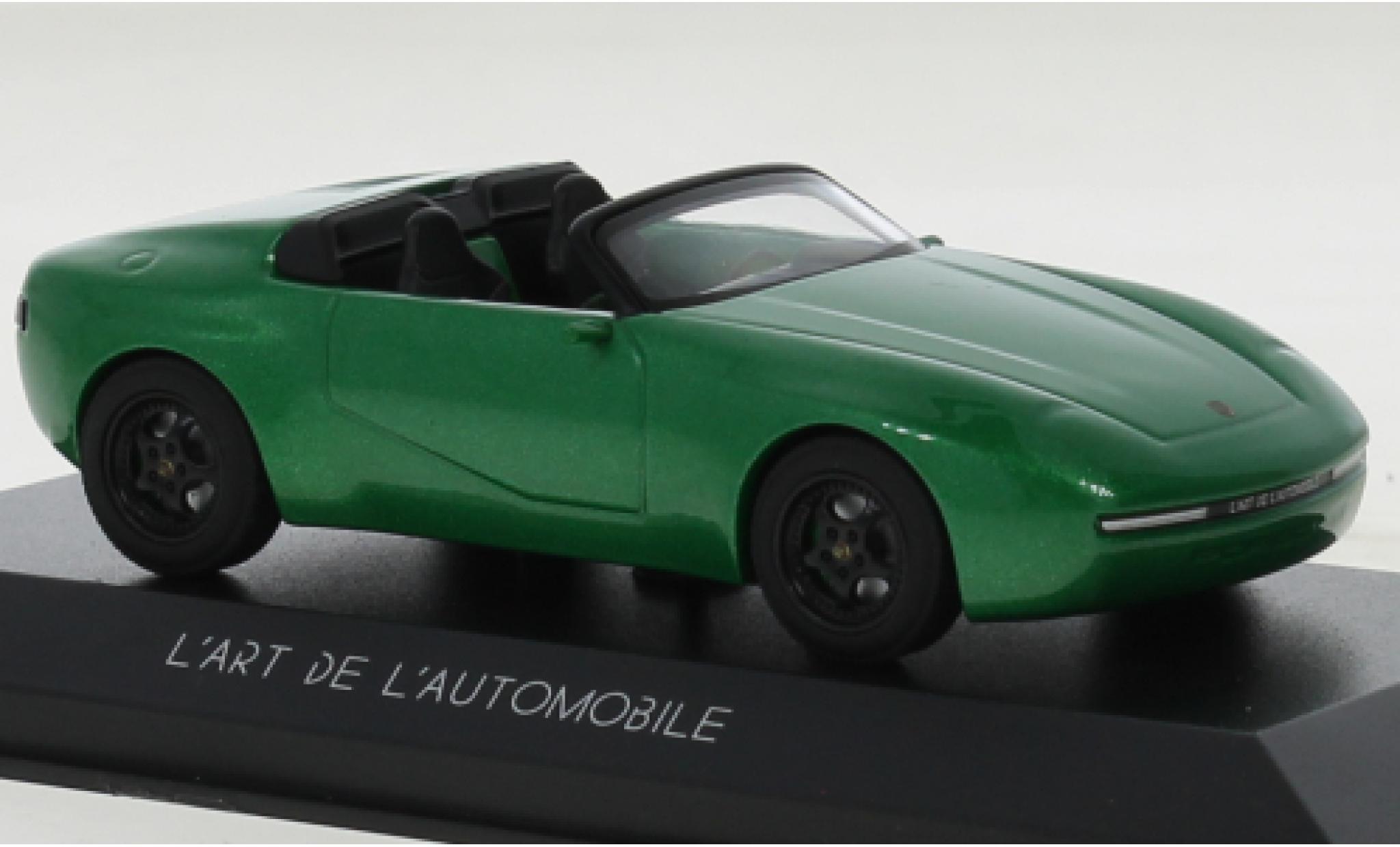 Porsche 968 1/43 Minichamps Arthur Kar metallic groen 2021 modelauto