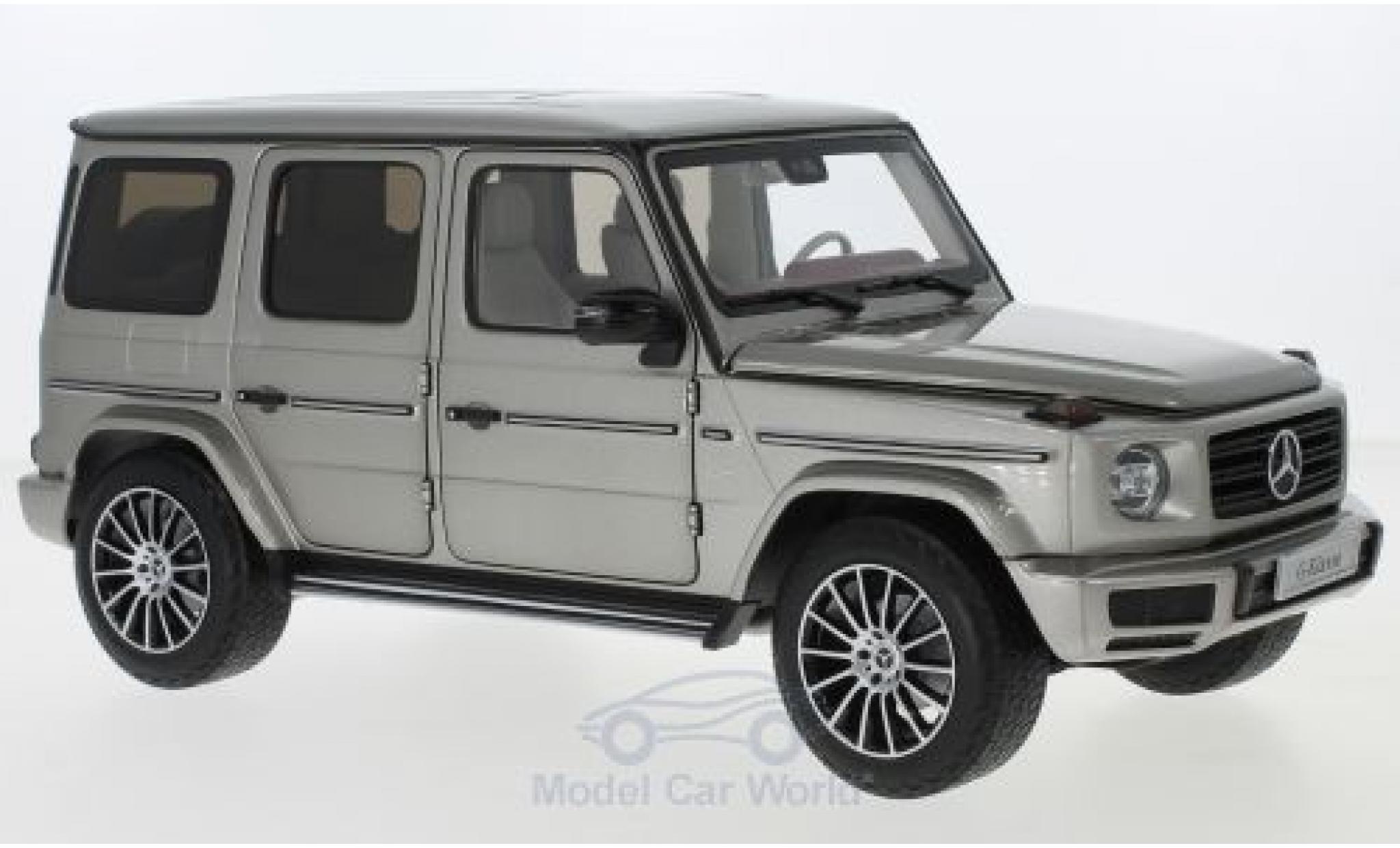 Mercedes Classe G 1/18 Minichamps (W463) grijs 2019 40 Jahre modelauto