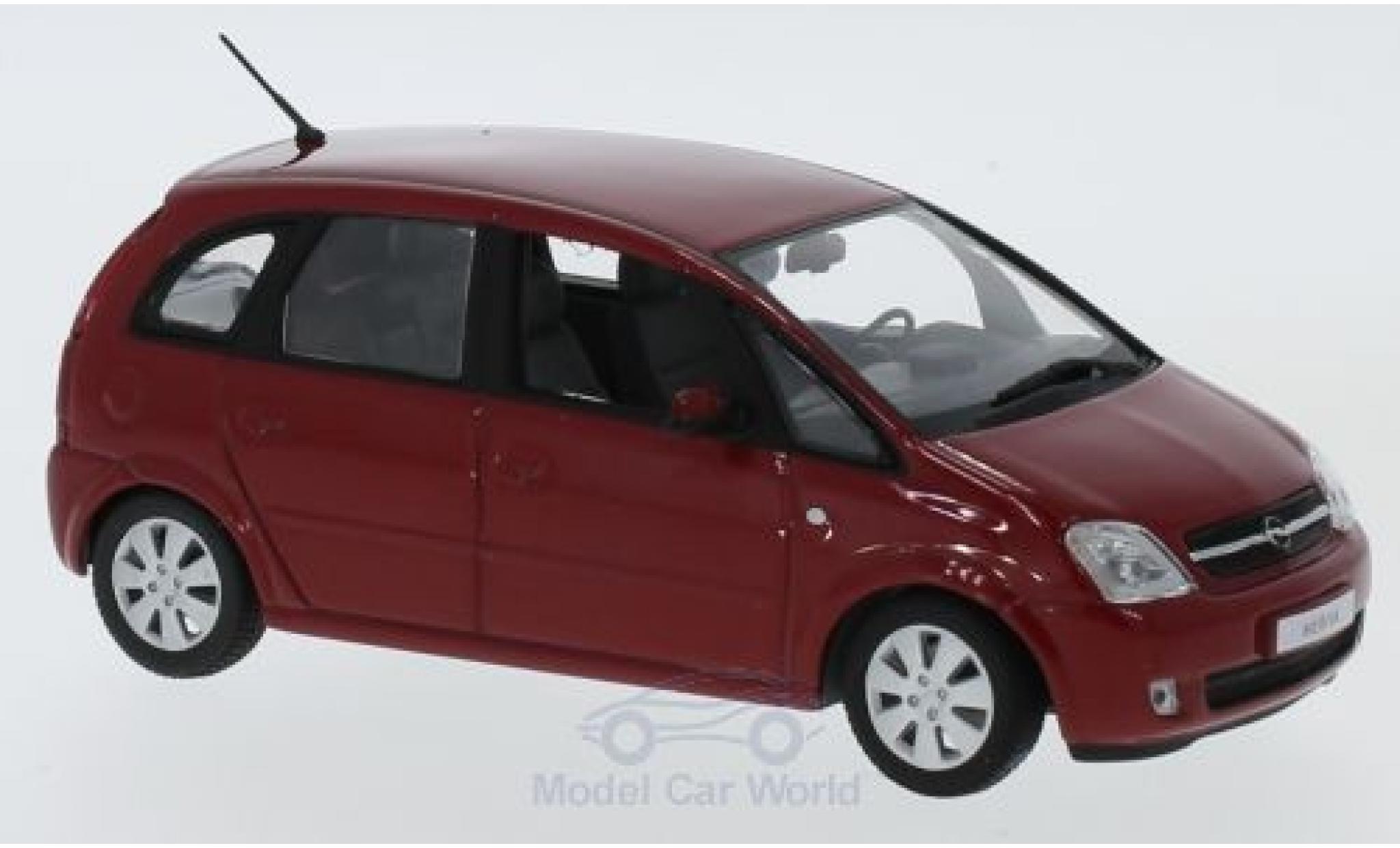 Opel Meriva 1/43 Minichamps rood 2003 modelauto