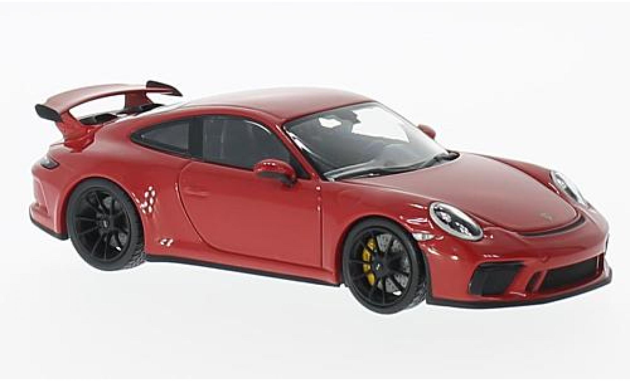 Porsche 991 GT3 1/43 Minichamps 911 () GT3 rood modelauto