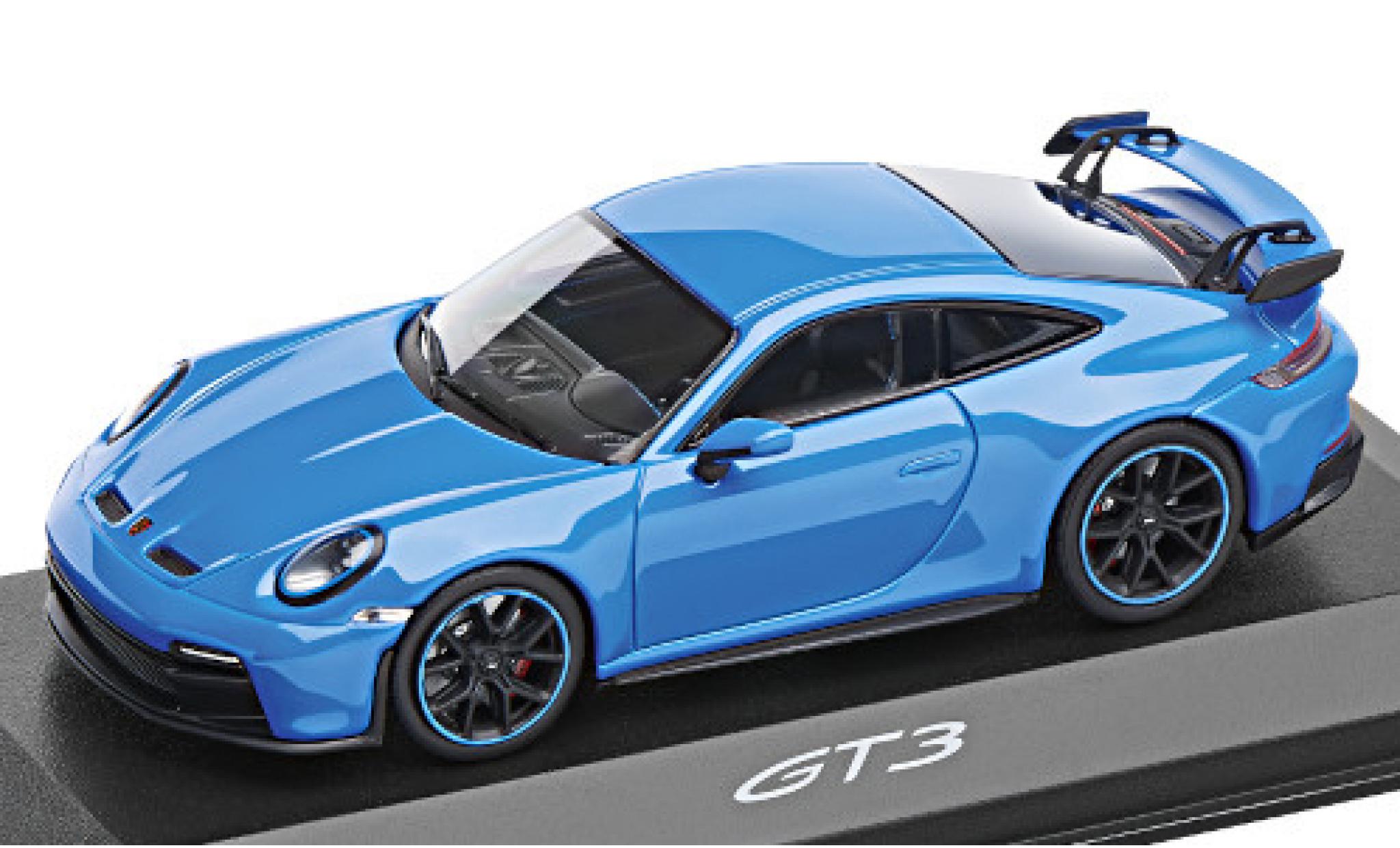 Porsche 992 GT3 1/43 Minichamps 911 GT3 () blauw 2021 modelauto