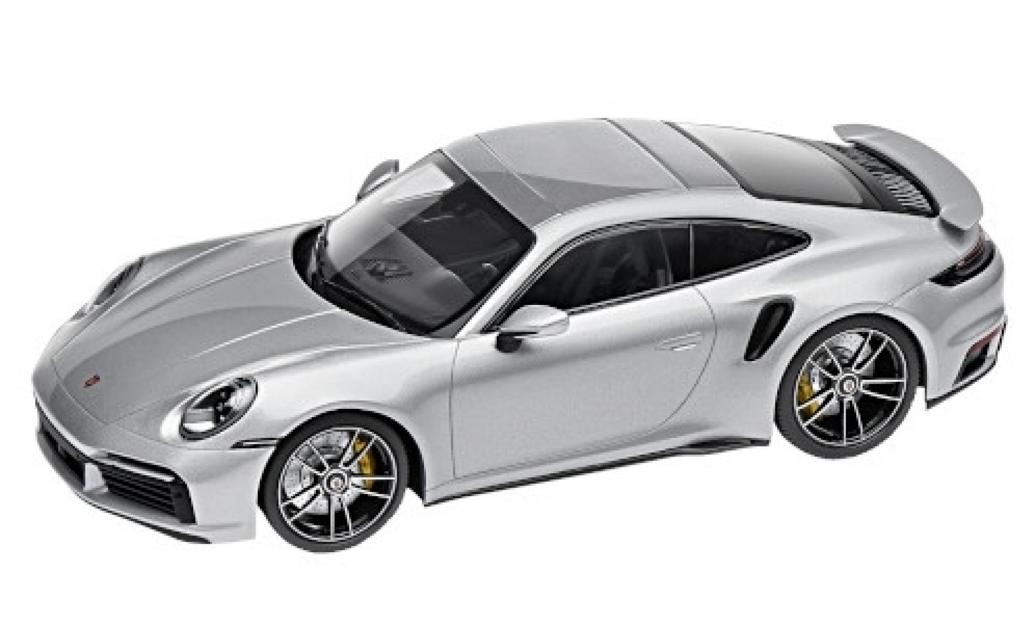 Porsche 992 Turbo s 1/18 Minichamps 911 Turbo S () grijs 2020 modelauto
