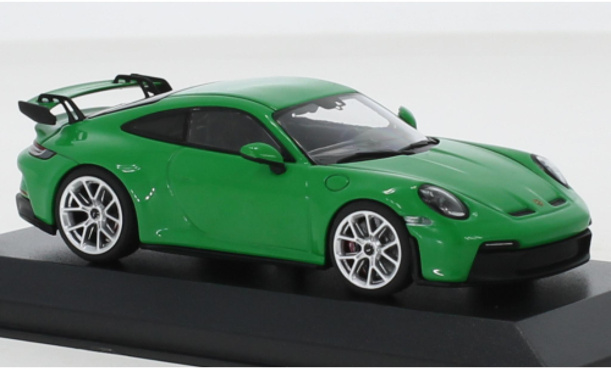 Porsche 992 GT3 1/43 Minichamps 911 () GT3 groen 2021 modelauto