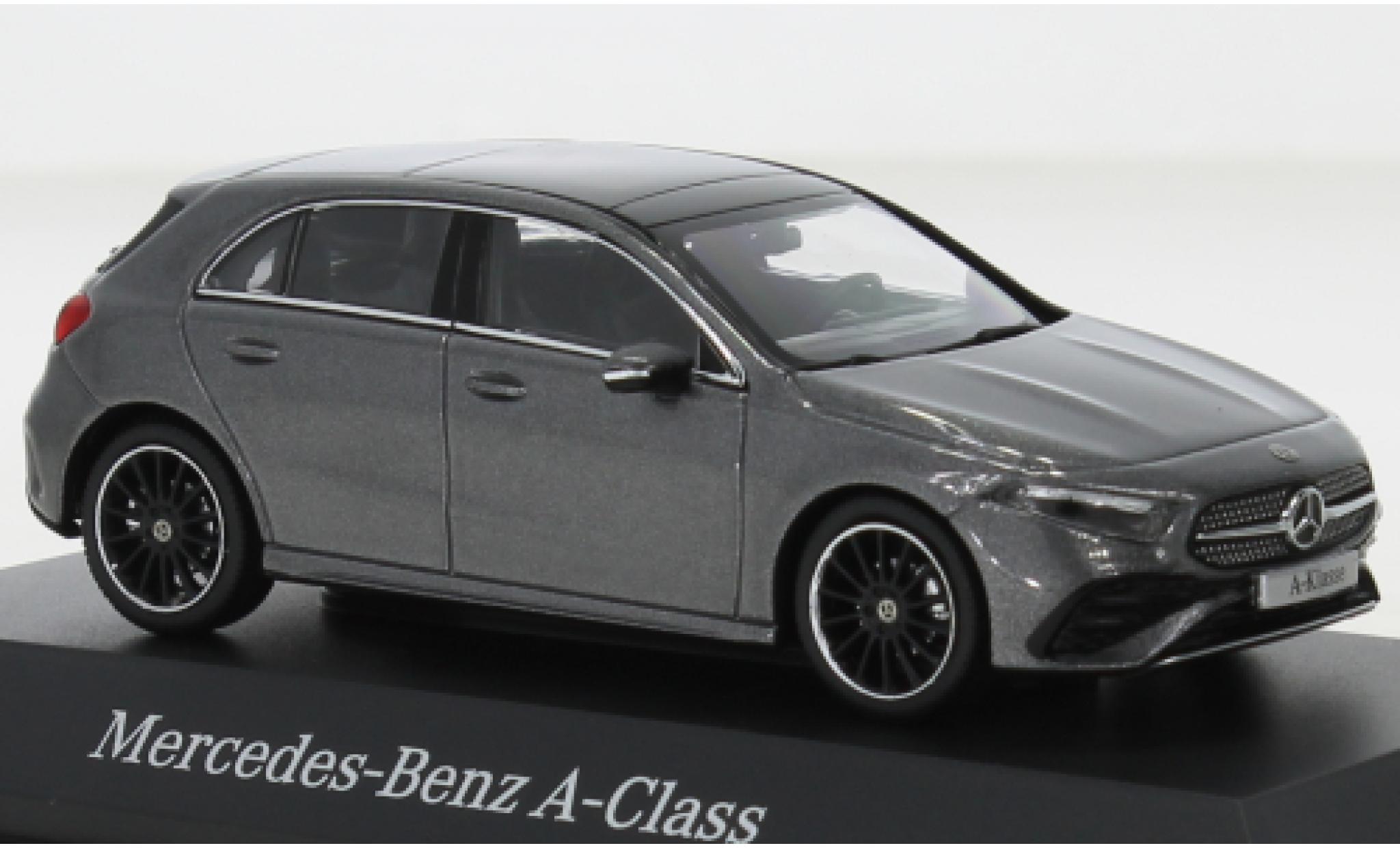 Mercedes Classe A 1/43 I Minimax (W177) AMG Line metallic grijs 2022 modelauto