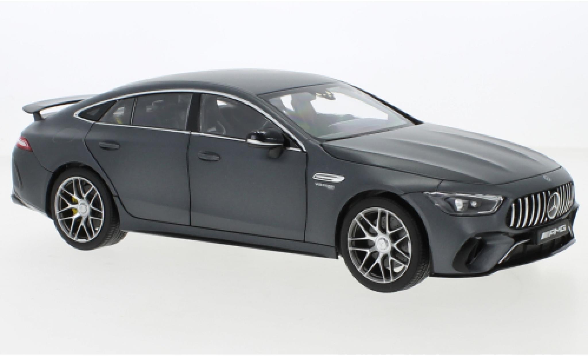 Mercedes AMG GT 1/18 Norev 63 S 4 Matic+ (C290) matt-grijs modelauto