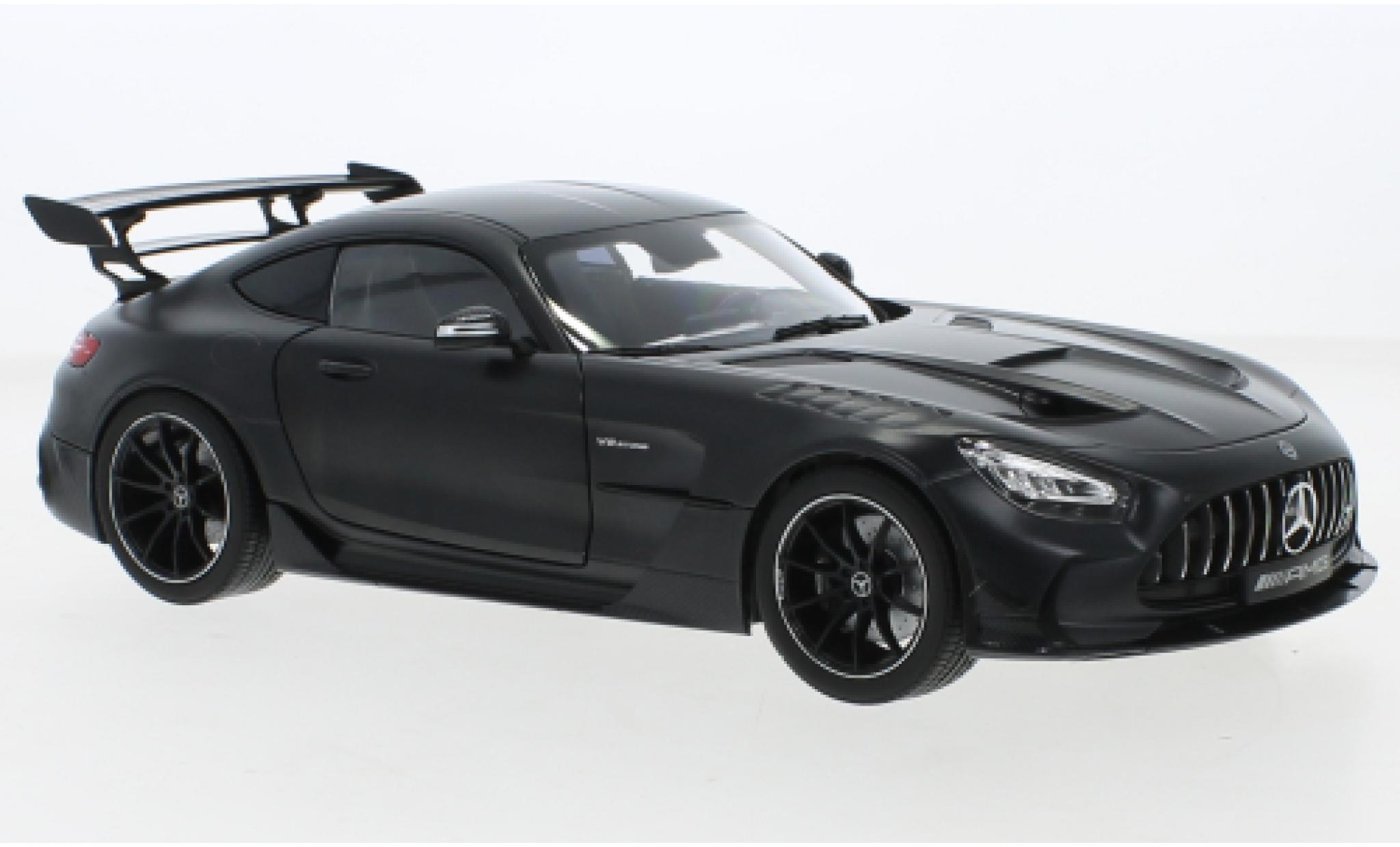 Mercedes AMG GT 1/18 Norev Black Series matt-grijs modelauto