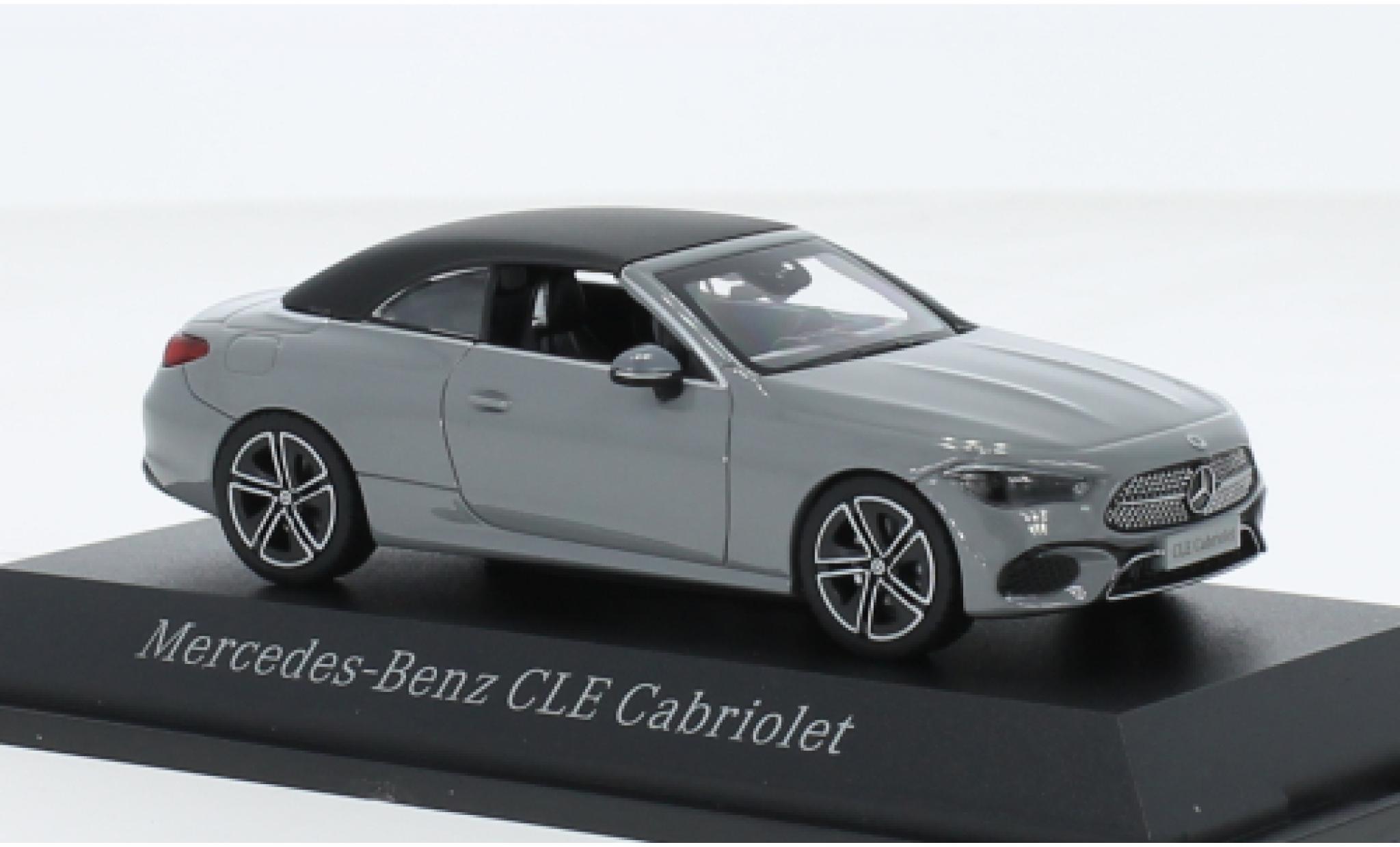 Mercedes CLA 1/43 I Norev CLE cabriolet (A236) grijs clair 2024 modelauto