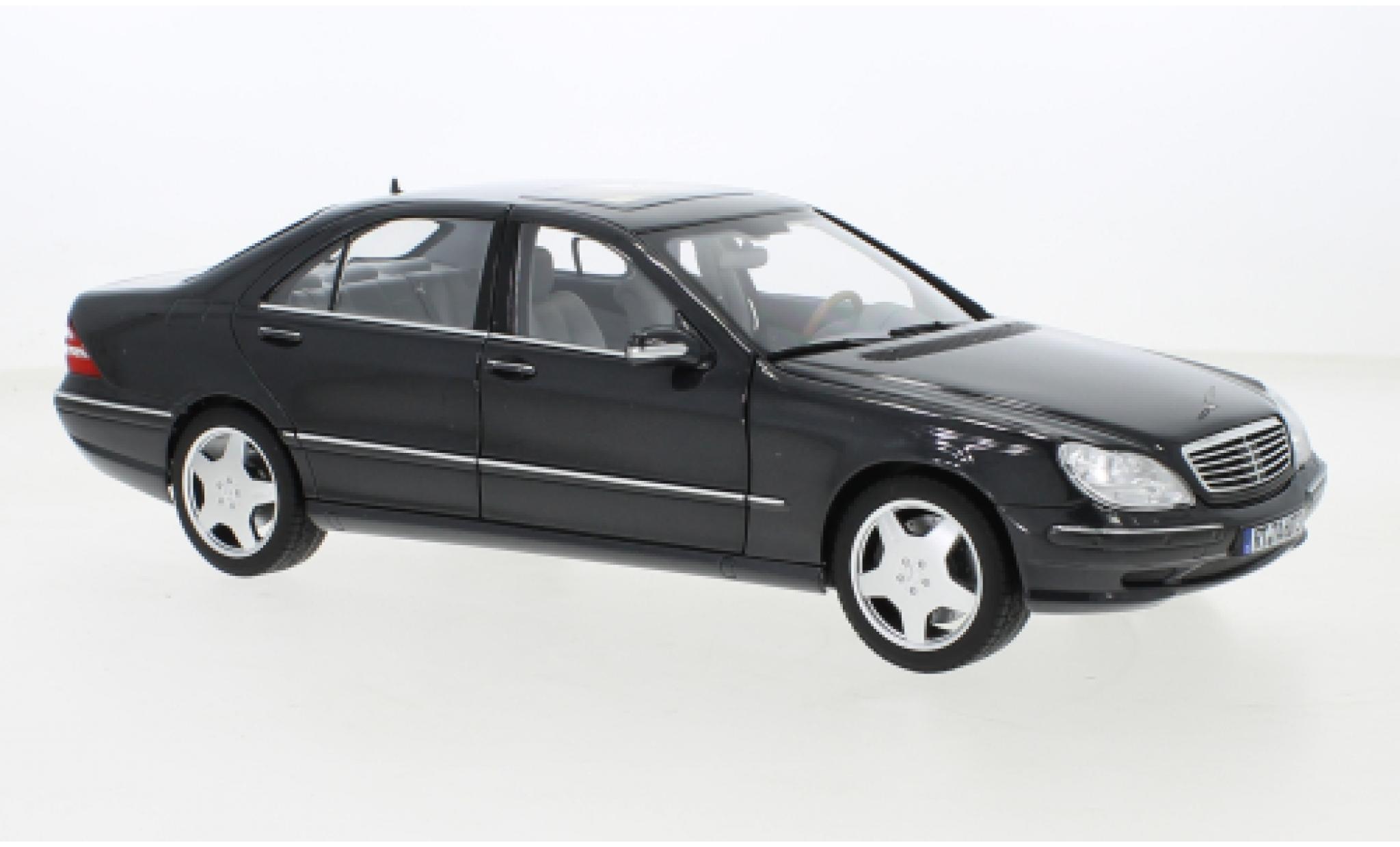 Mercedes Classe S 1/18 Norev S55 AMG (V220) metallic grijs 1999 modelauto