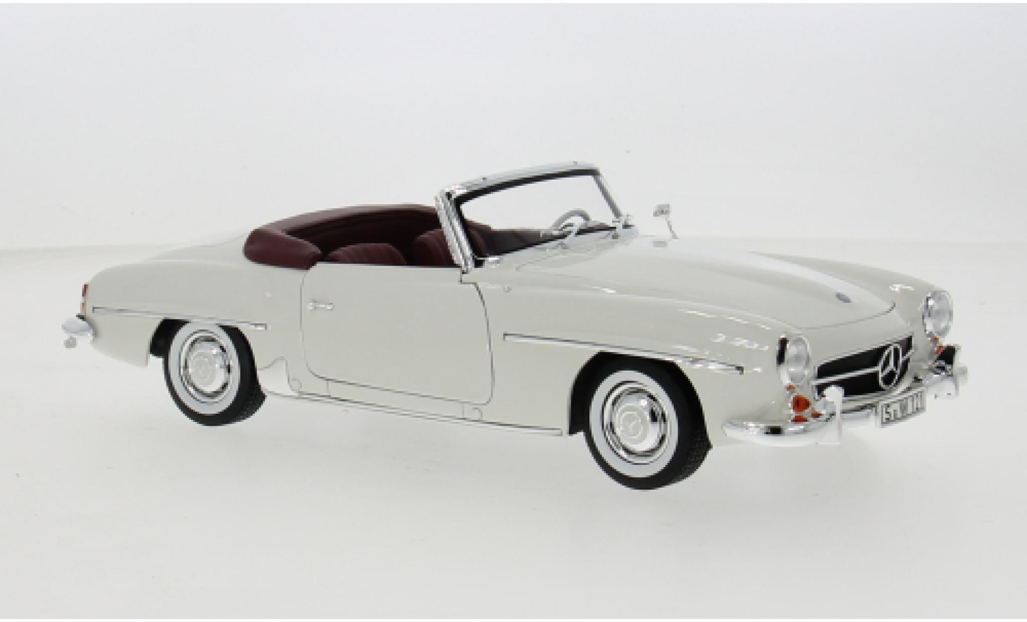 Mercedes 190 1/18 I Norev SL grijs 1954 1:18 modelauto