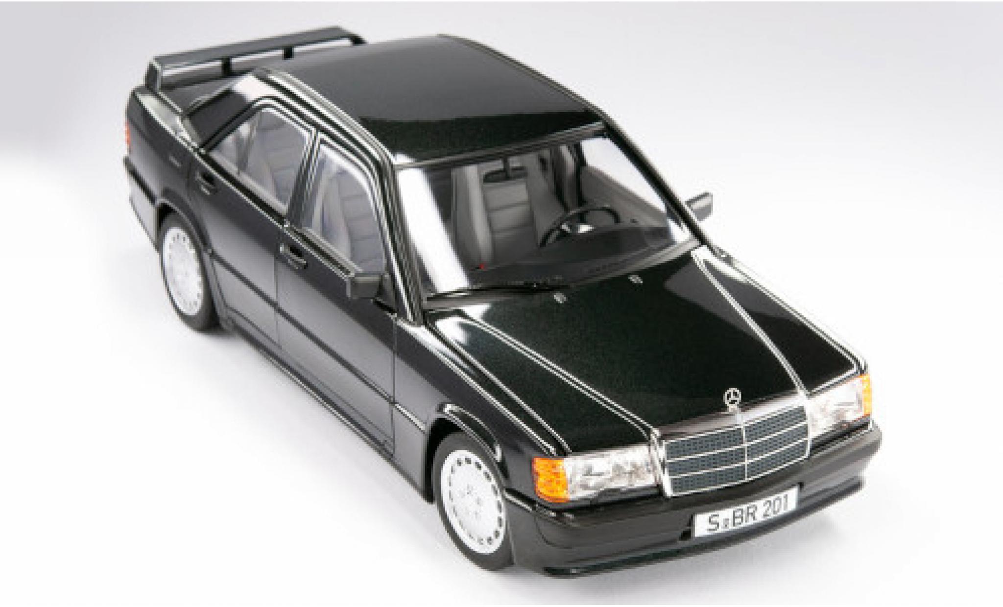 Mercedes 190 1/18 Norev E 2.3-16V (W201) metallic zwart 1984 modelauto