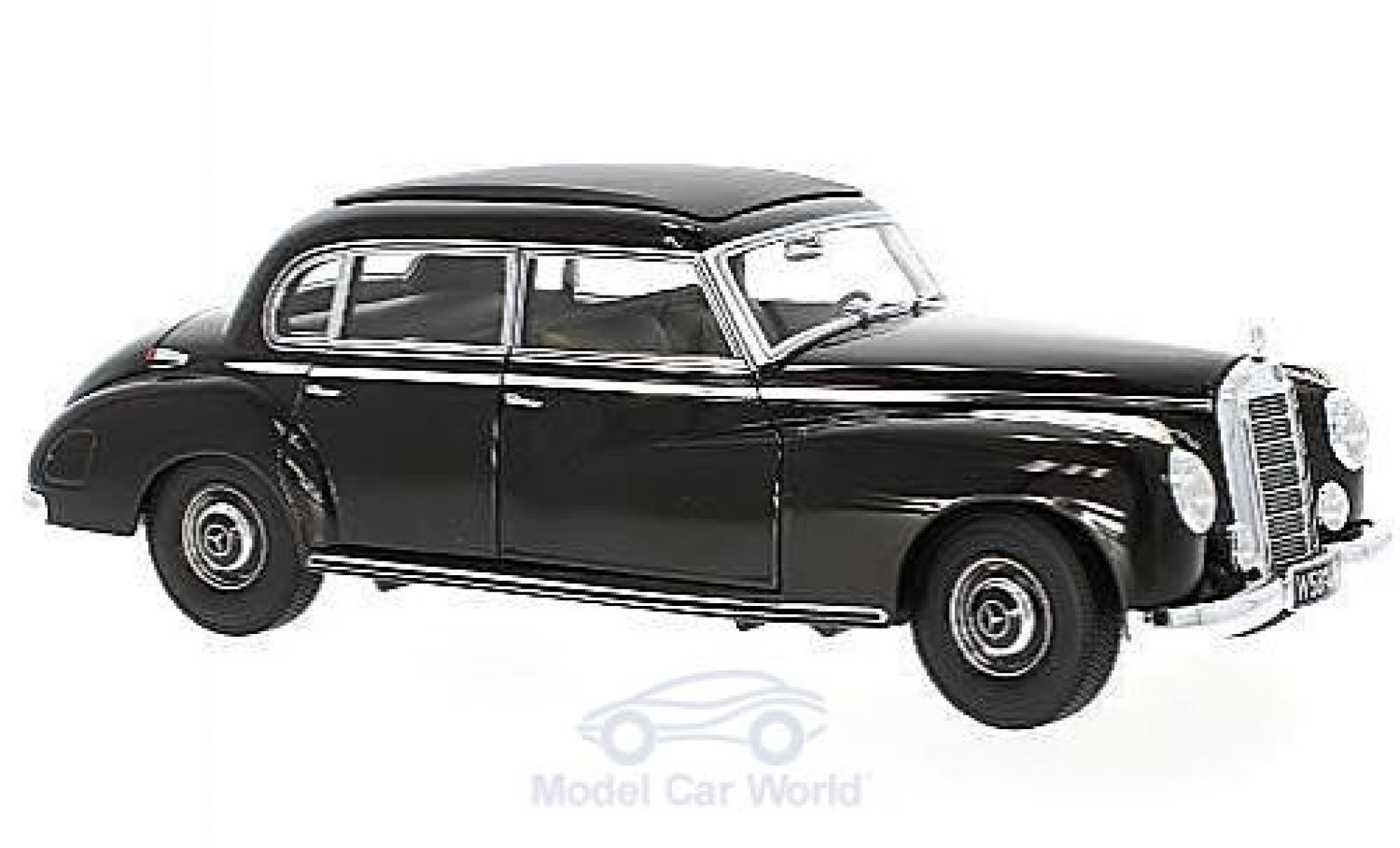 Mercedes 300 S 1/18 Norev (W186 II) bruin modelauto