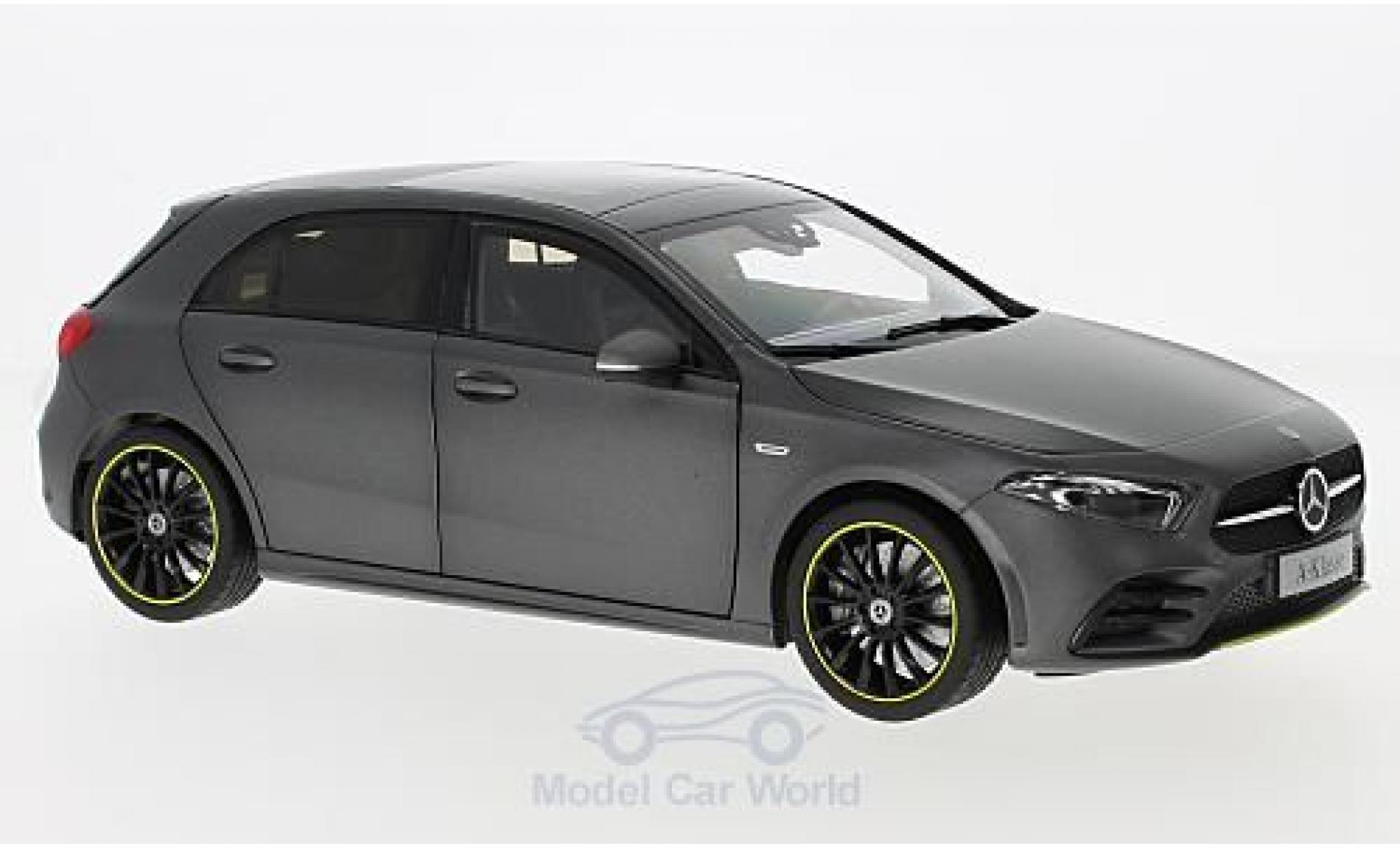 Mercedes Classe A 1/18 Norev (W177) matt-grijs 2018 modelauto