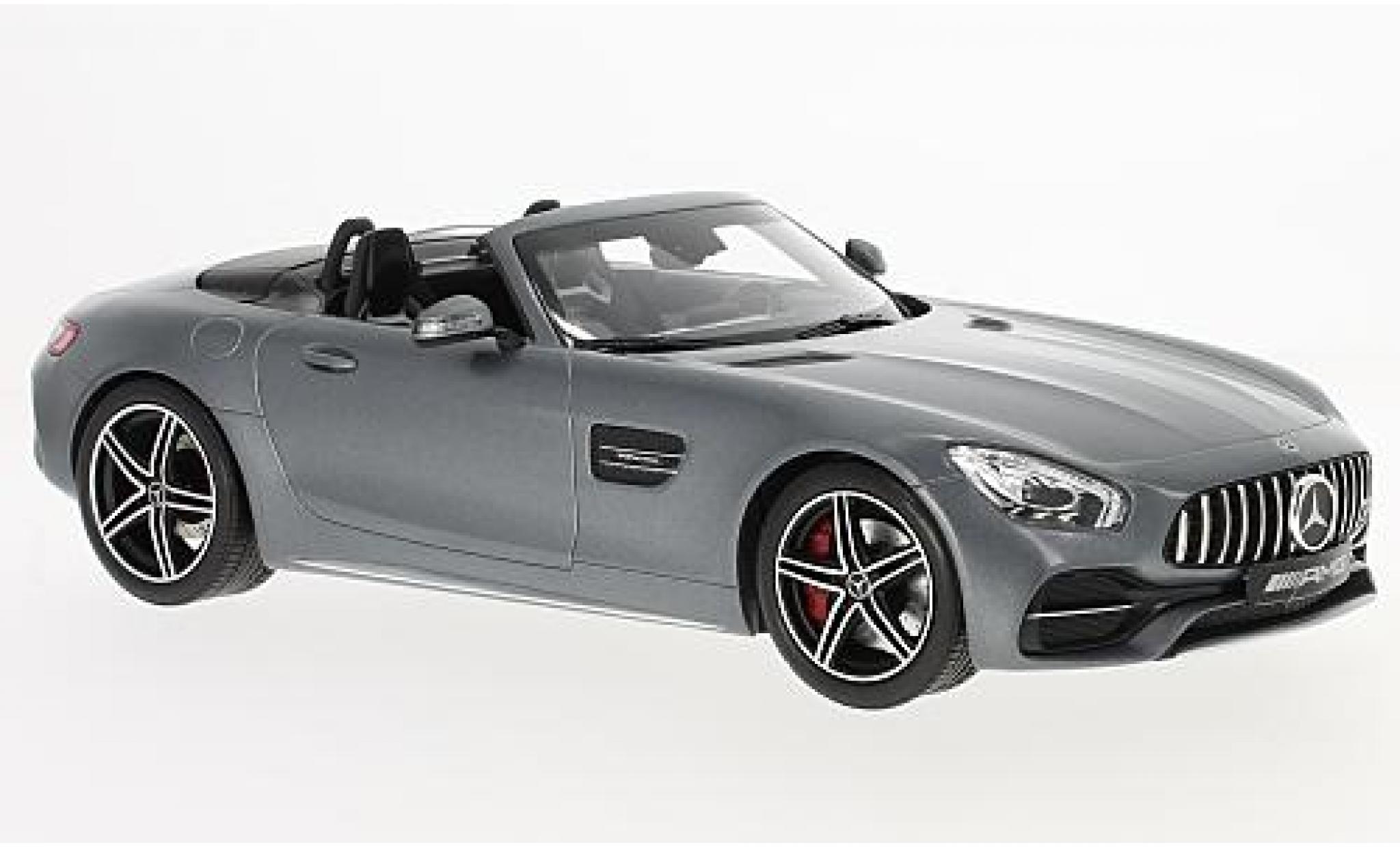 Mercedes AMG GT 1/18 Norev C Roadster grijs 2017 modelauto