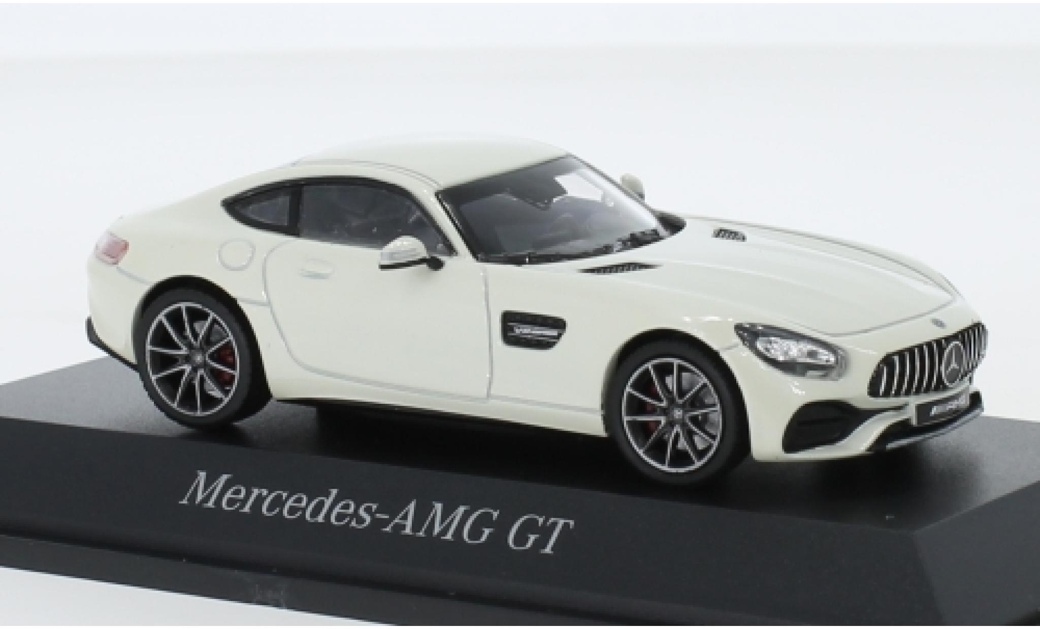 Mercedes AMG GT 1/43 Norev (C190) metallic wit modelauto