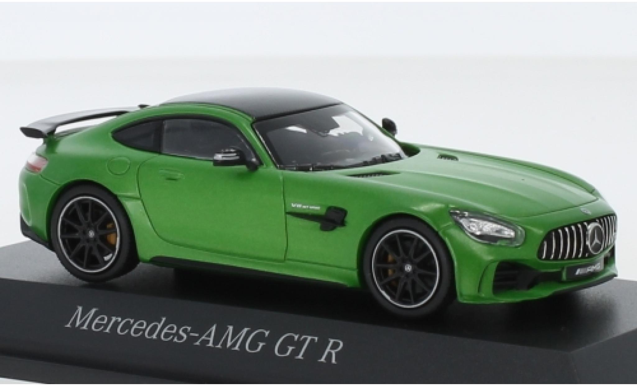 Mercedes AMG GT 1/43 Norev R (C190) matt-groen modelauto