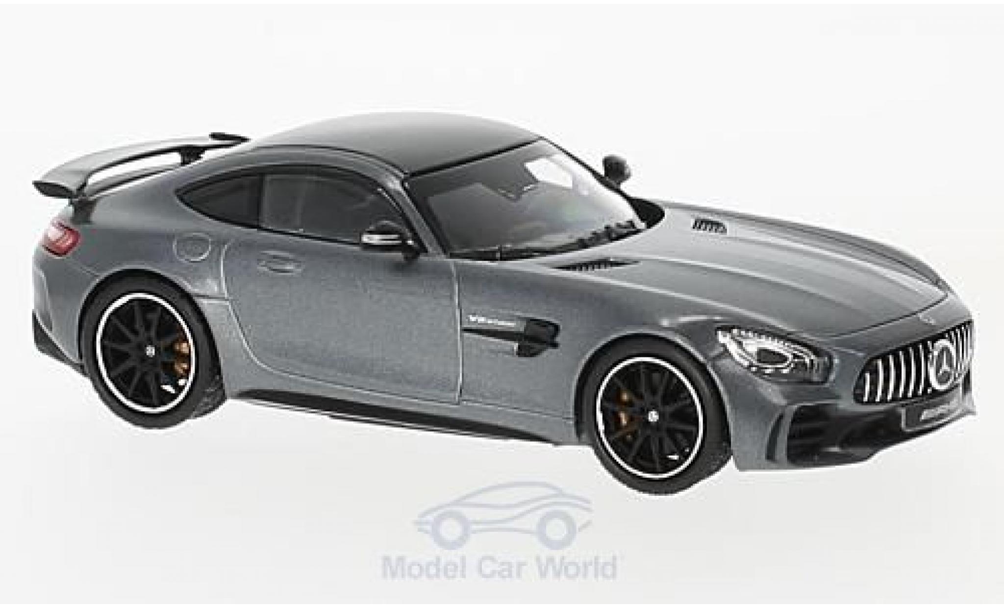 Mercedes AMG GT 1/43 Norev -R matt-grijs modelauto