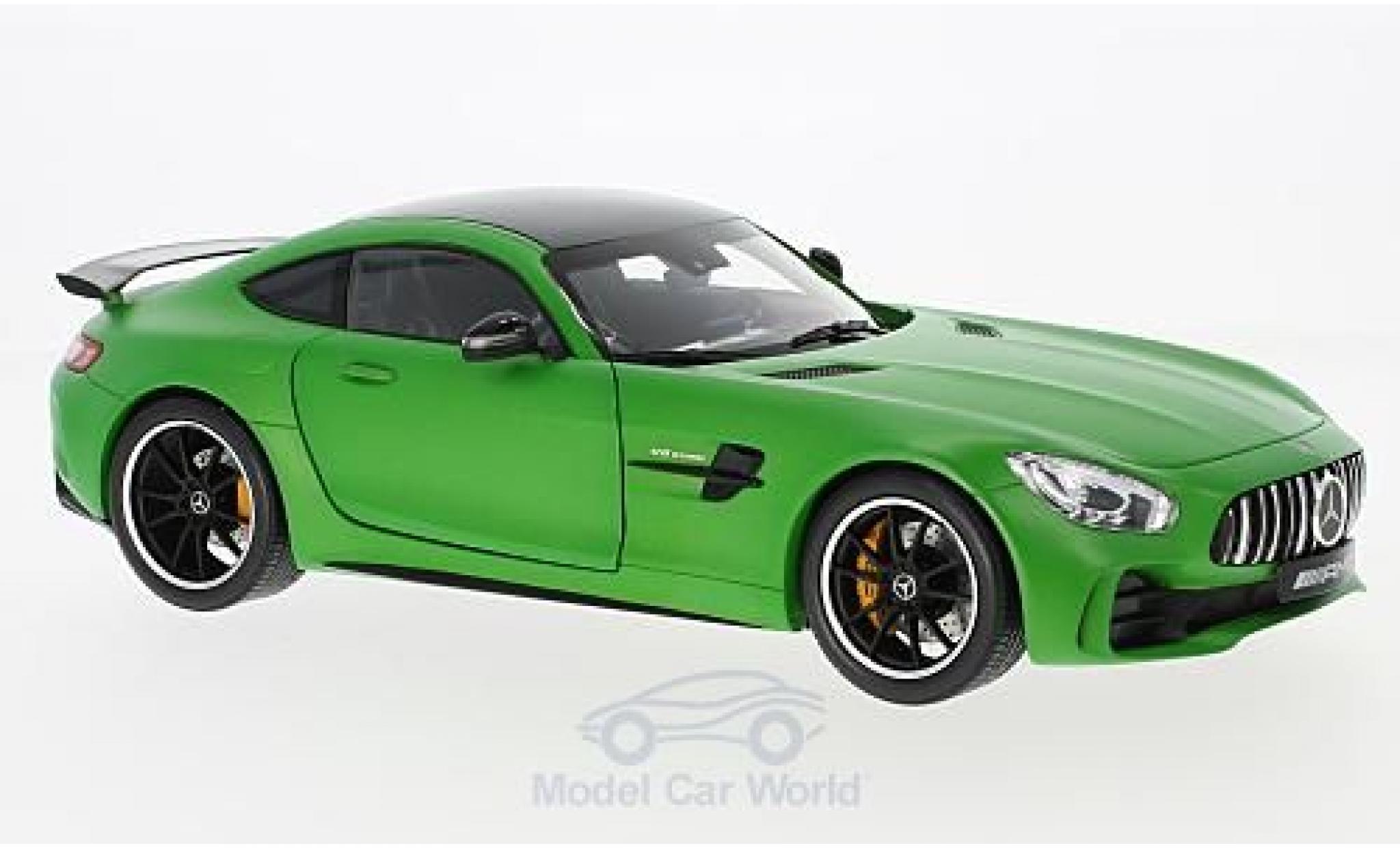 Mercedes AMG GT 1/18 Norev R matt-groen modelauto