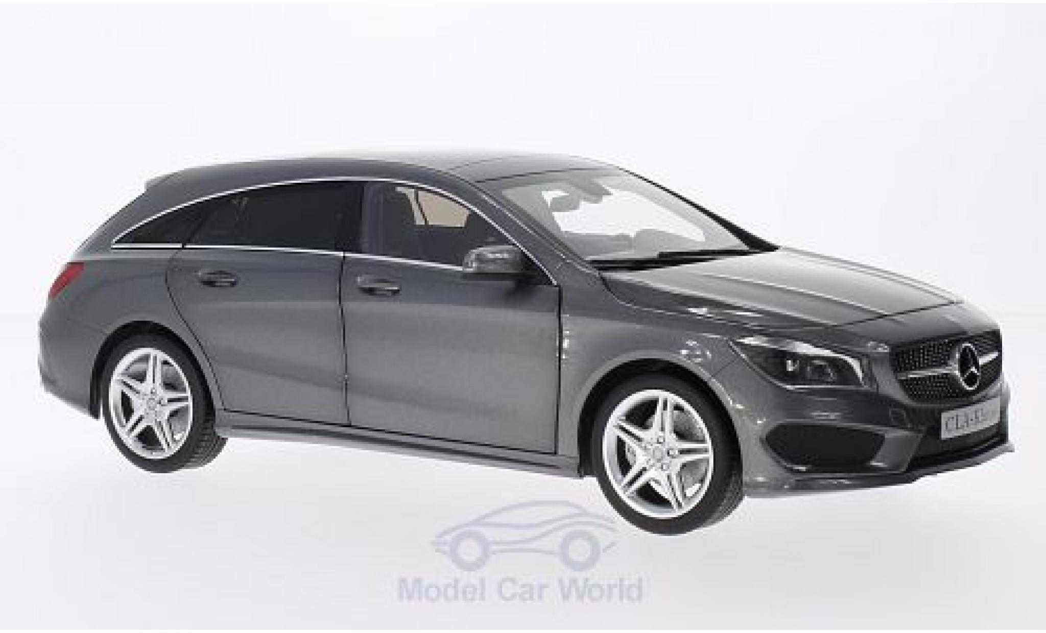 Mercedes CLA 1/18 Norev Klasse Shooting Stationwagen metallic grijs modelauto