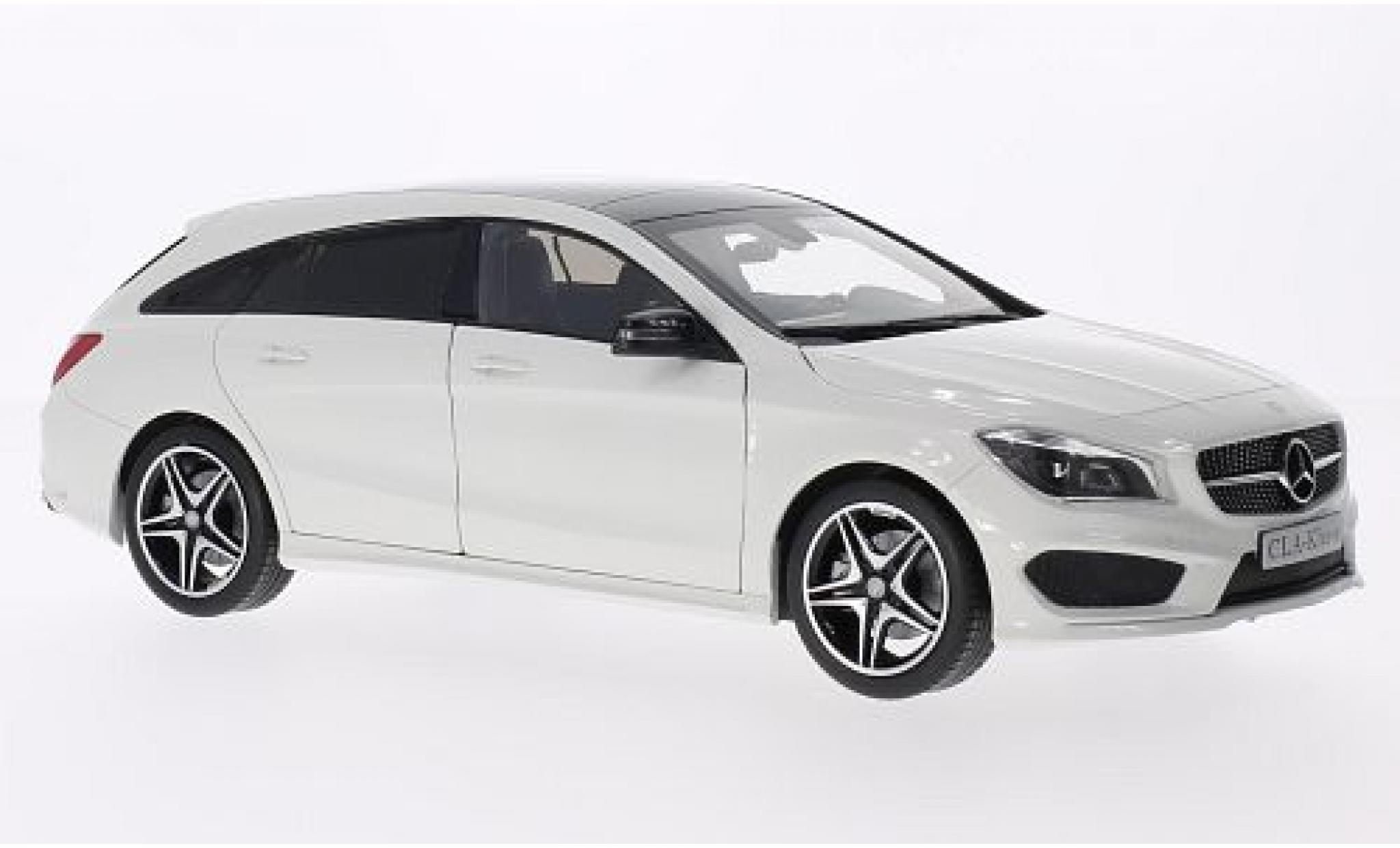 Mercedes CLA 1/18 Norev Klasse Shooting Stationwagen wit modelauto