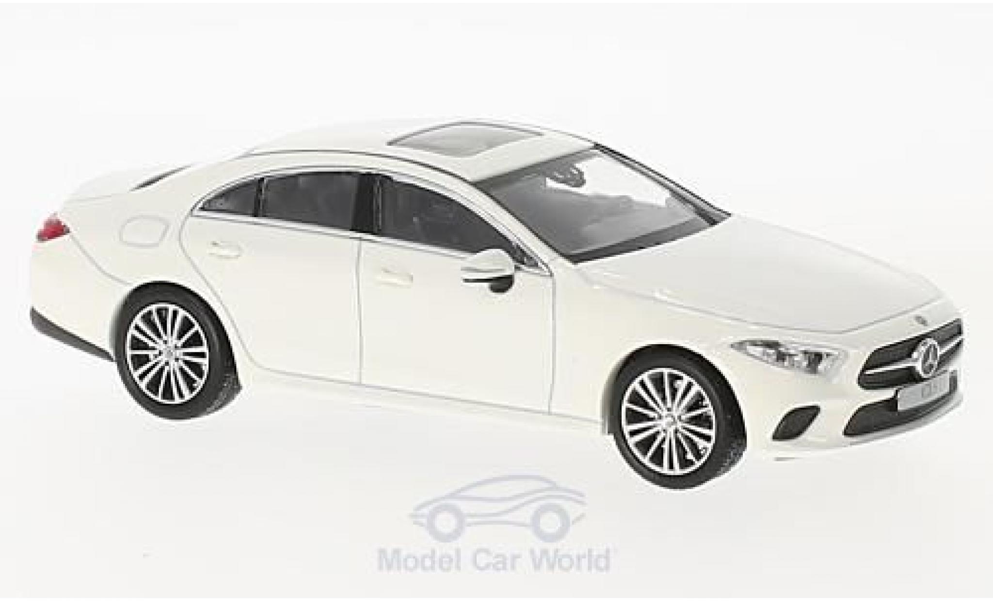 Mercedes CLS 1/43 Norev Coupe (C257) wit 2018 modelauto