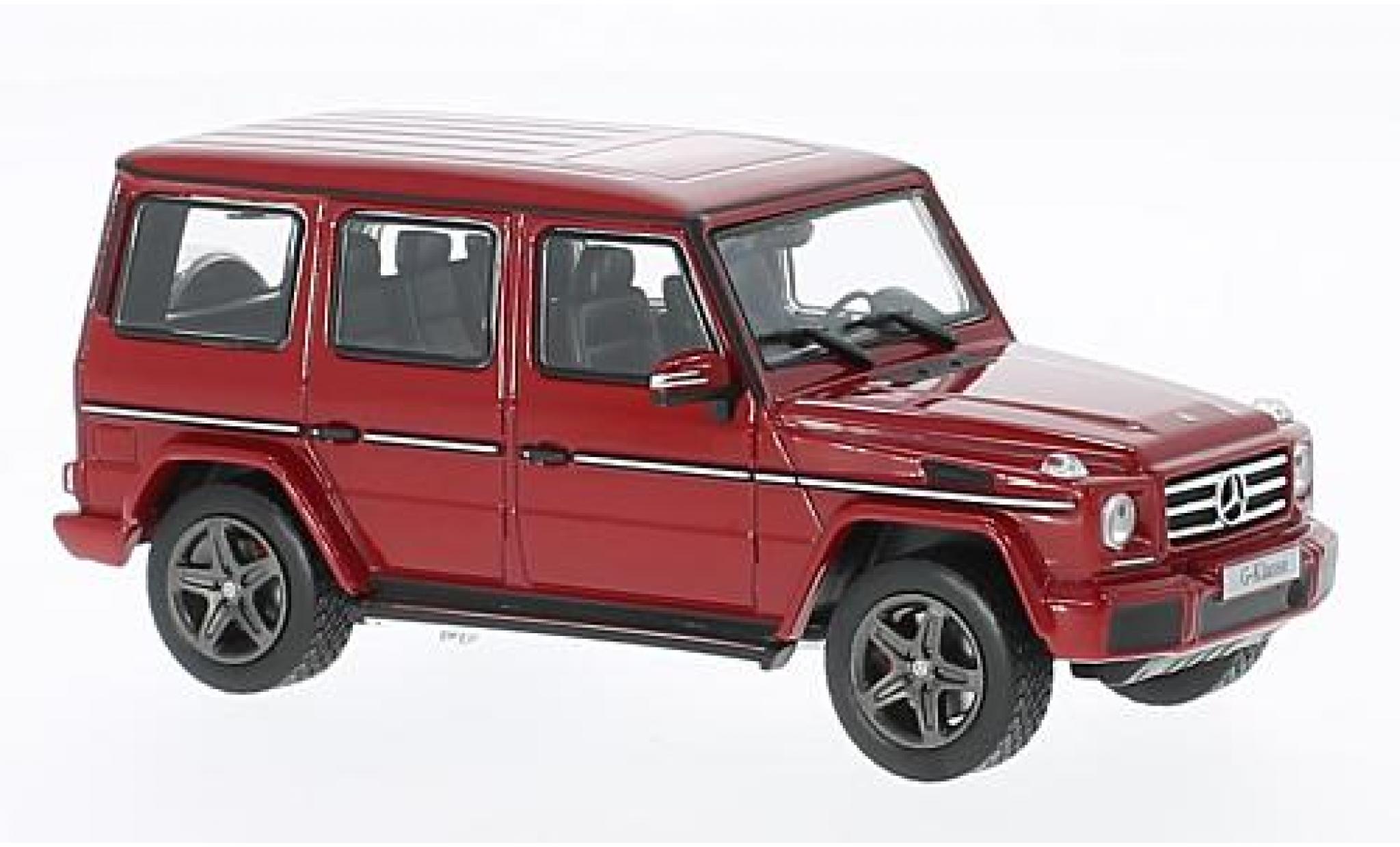 Mercedes Classe G 1/43 Norev (W463) metallic rood modelauto