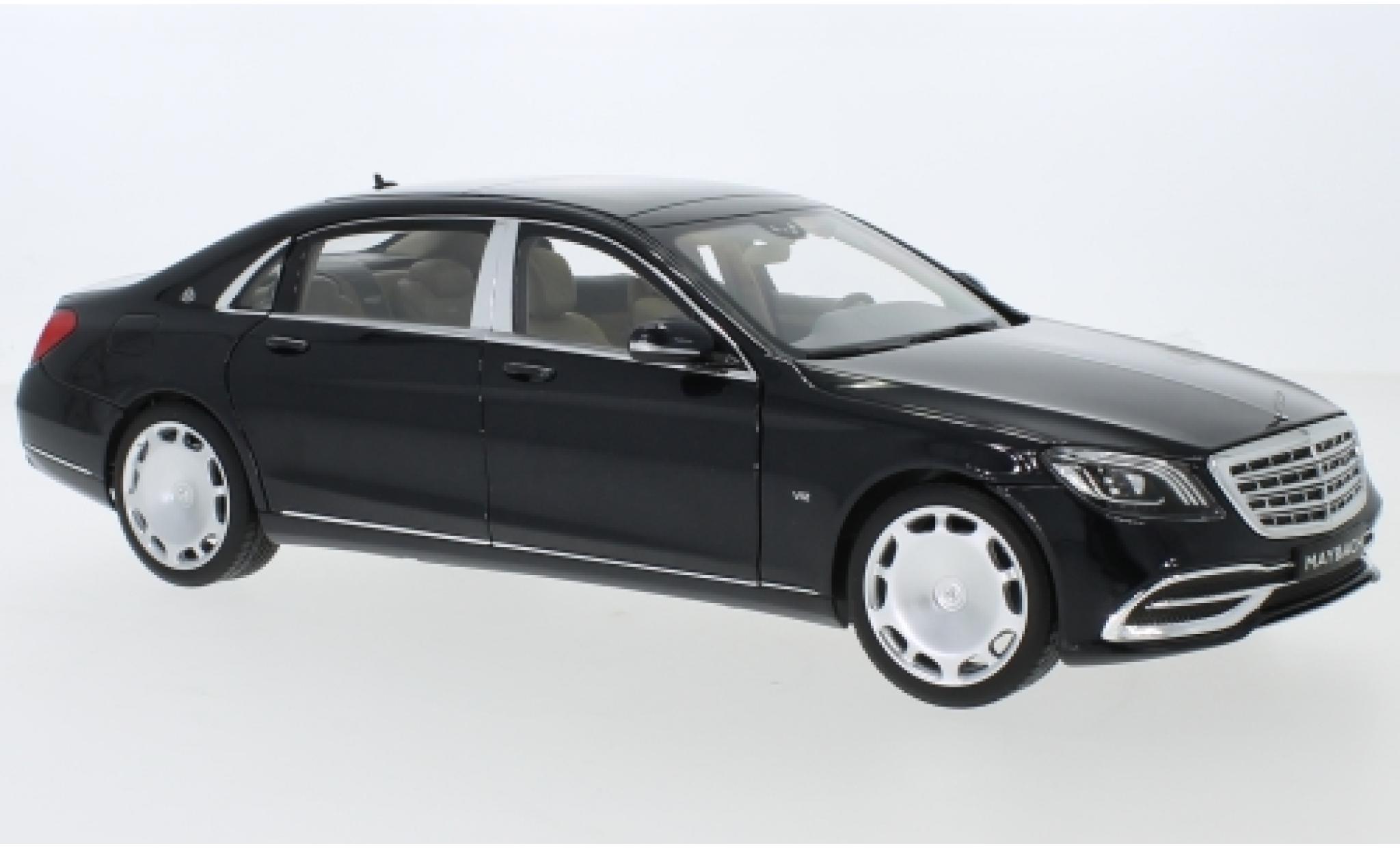 Mercedes Classe S 1/18 Norev Maybach S 650 (X222) metallic zwart modelauto