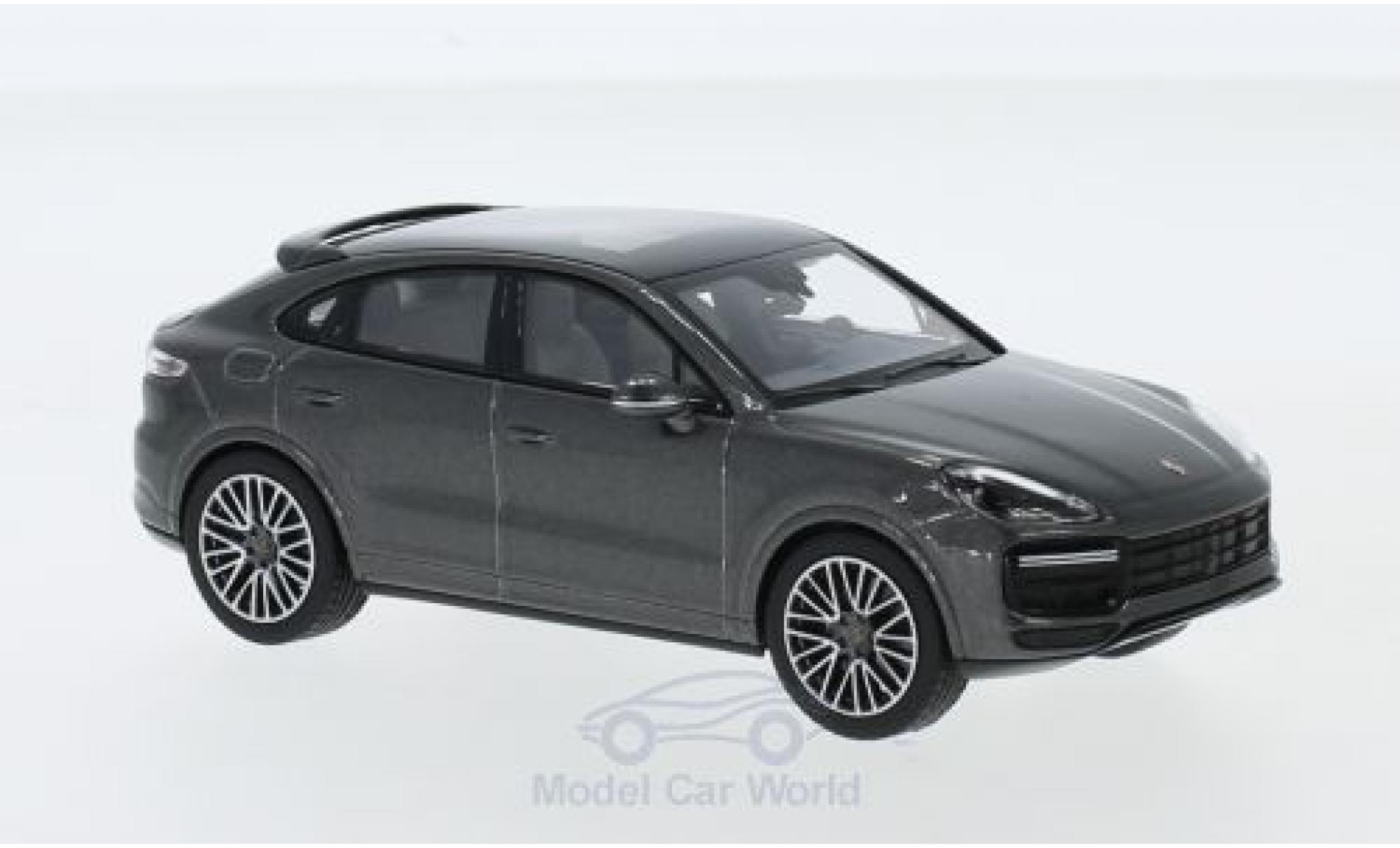 Porsche Cayenne S 1/43 Norev S Coupe metallic grijs 2019 modelauto