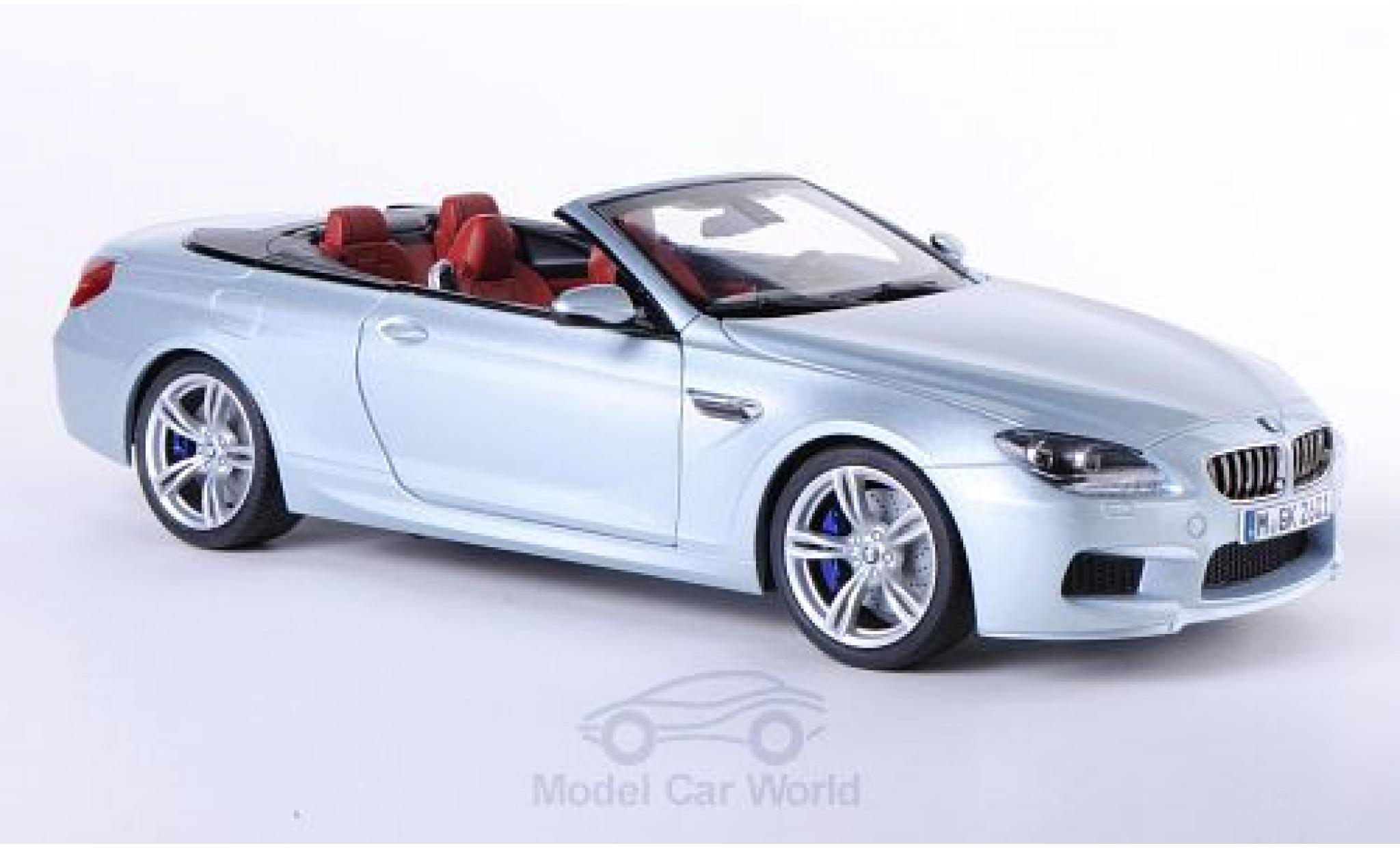 Bmw M6 F12 1/18 Paragon Cabriolet (F12) grijs 2012 modelauto