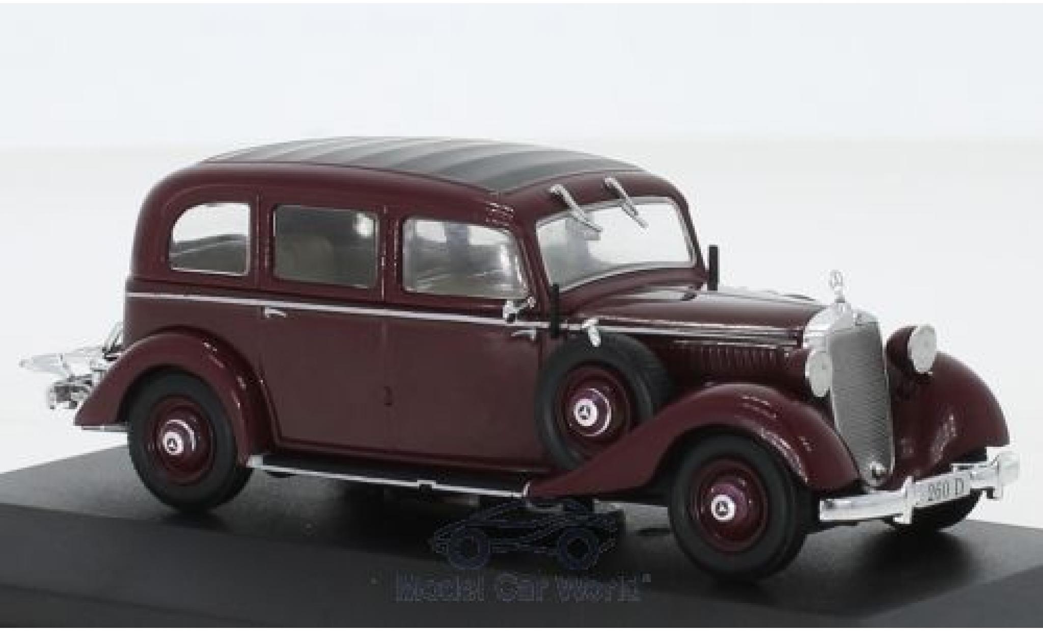 Mercedes 260 1/43 Pct D (W138) rood 1936 modelauto