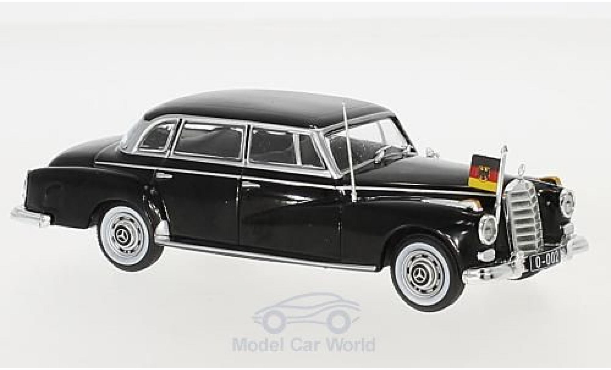 Mercedes 300 S 1/43 Pct d (W189) zwart 1957 modelauto