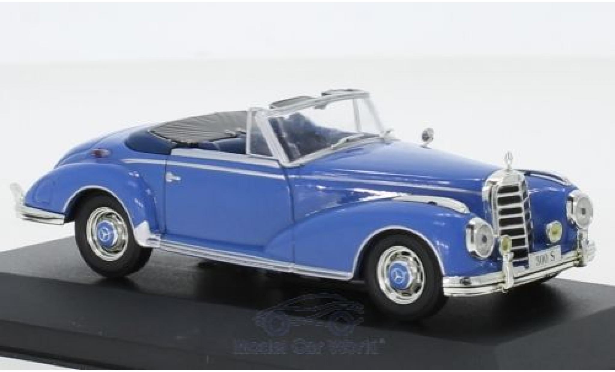Mercedes 300 1/43 Pct SC Roadster (W188) blauw 1952 modelauto