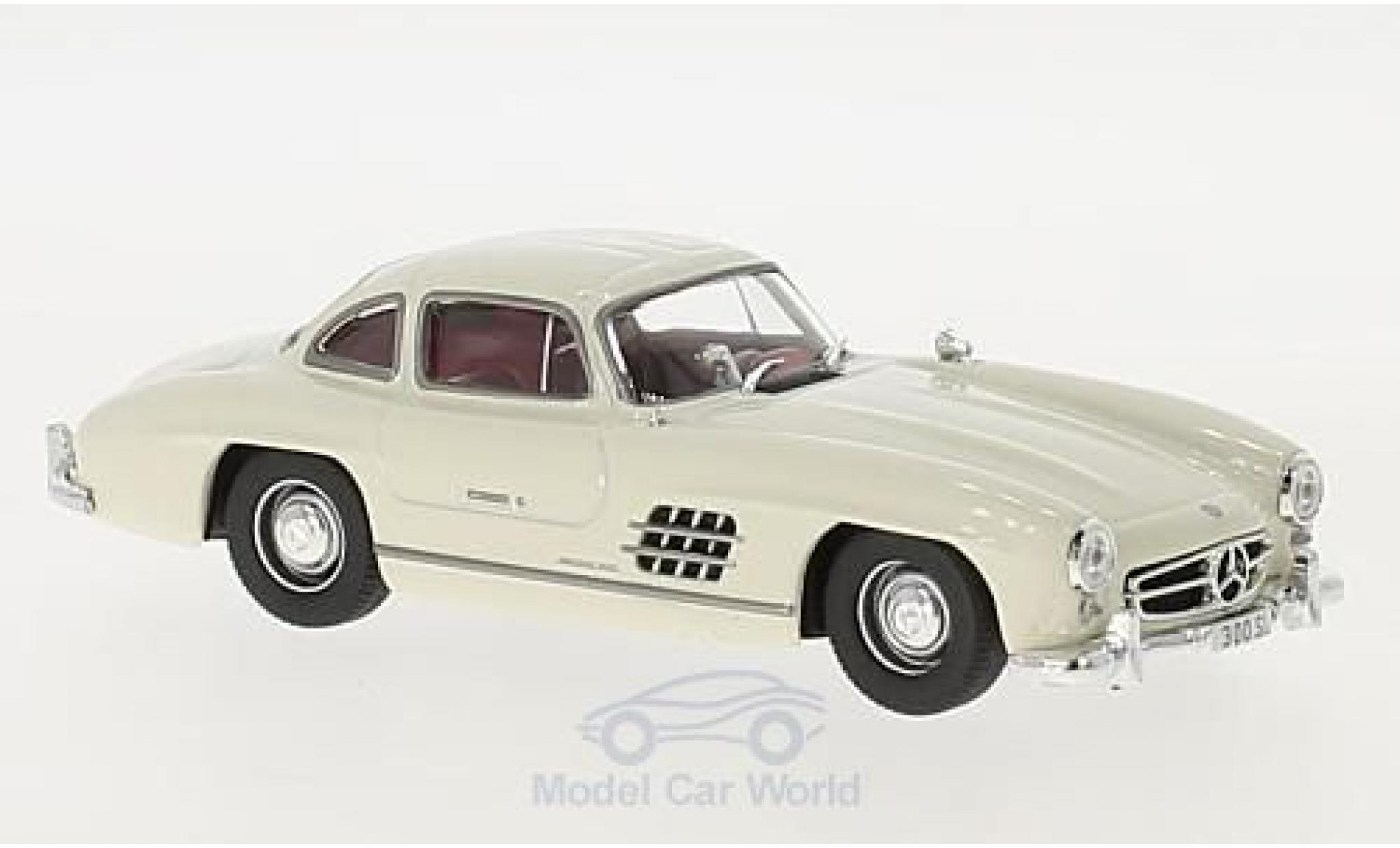 Mercedes 300 SL 1/43 Pct SL (W198) wit 1954 modelauto