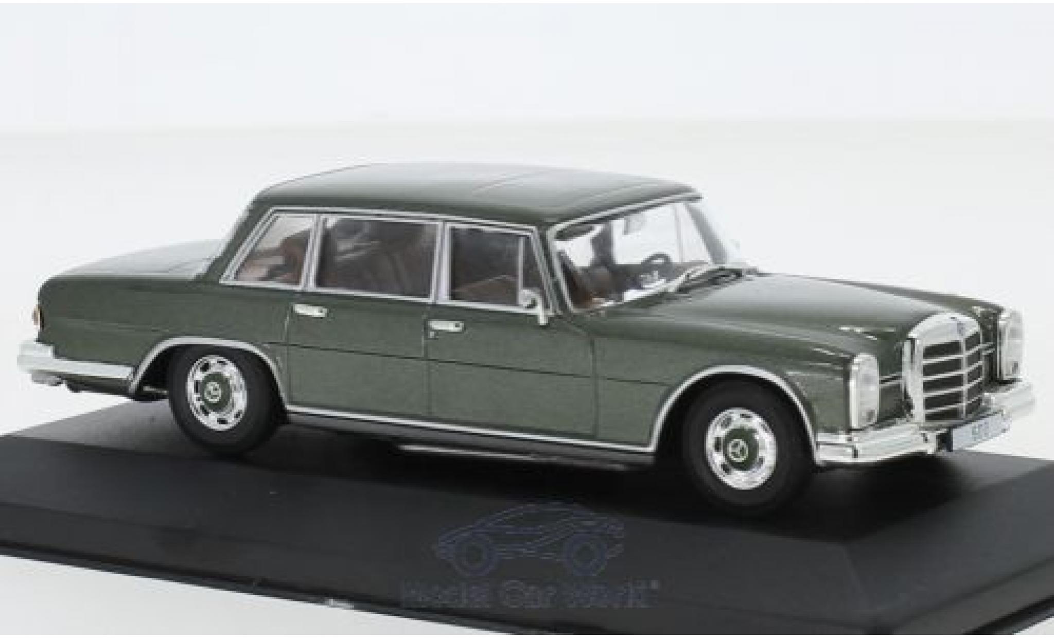 Mercedes 600 1/43 Pct (W100) metallic groen 1964 modelauto