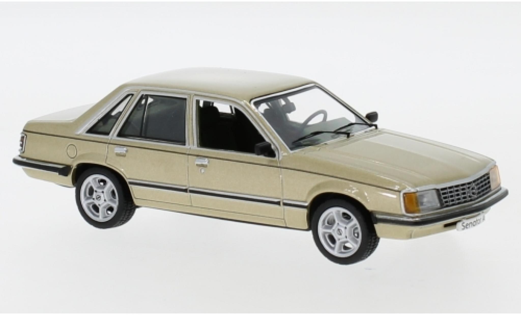 Opel Senator 1/43 Schuco A 2.8 S metallic beige 1978 modelauto