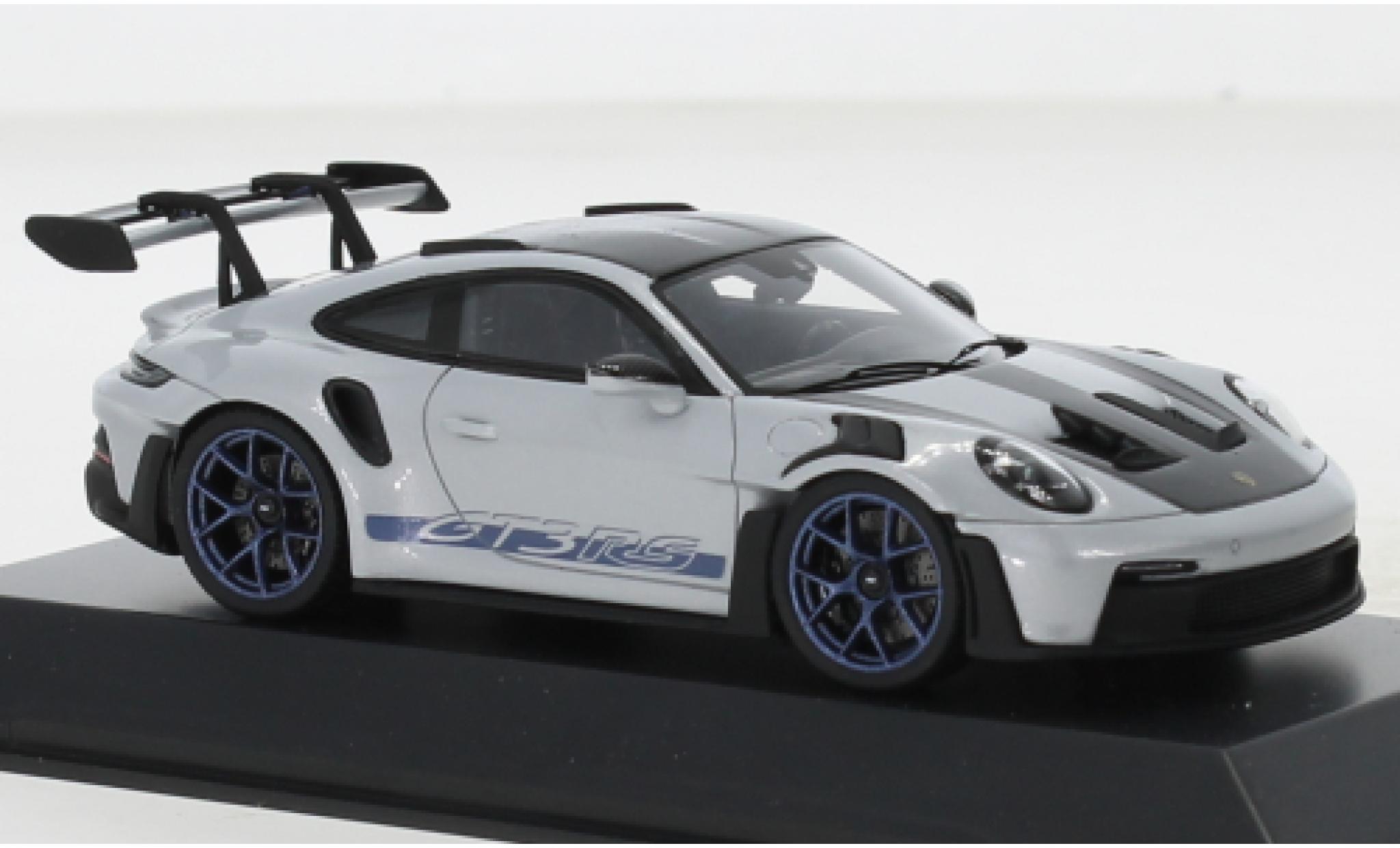 Porsche 992 GT3 R 1/43 I Spark 911  S metallic grijs clair/D&eacute;corer 2022 modelauto