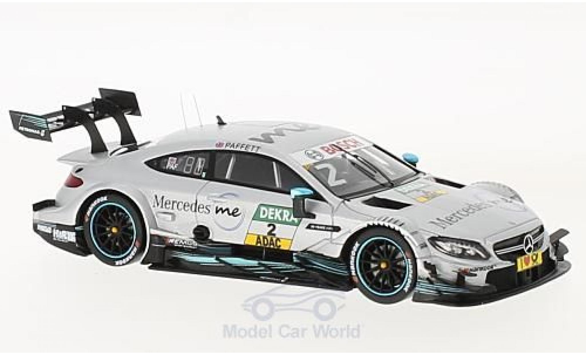Mercedes Classe C DTM 1/43 Spark AMG C63 DTM No.2 DTM 2017 G.Paffett modelauto