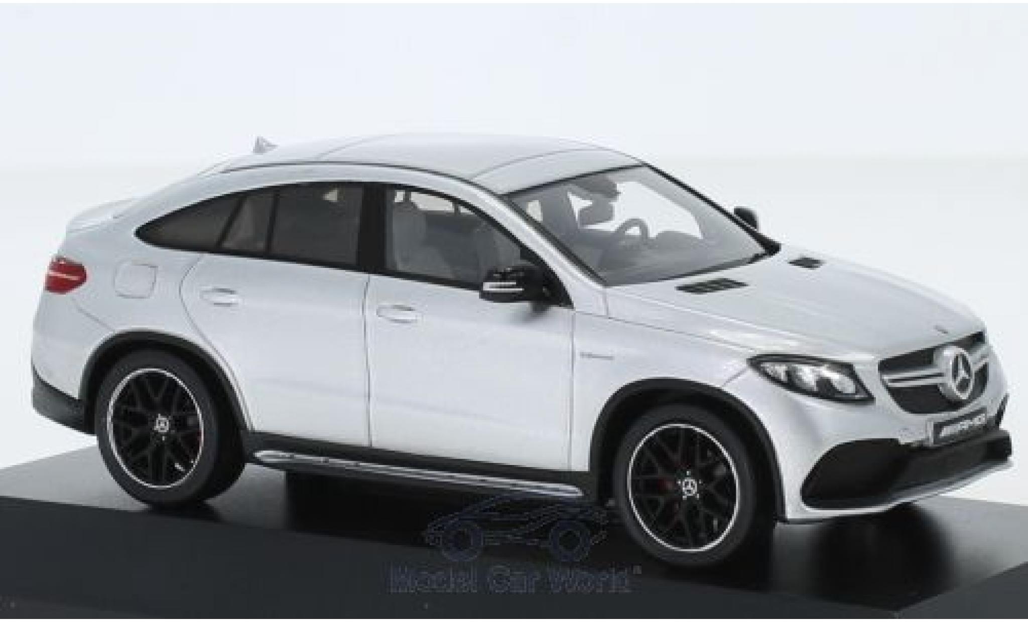 Mercedes Classe E 1/43 Spark AMG GLE 63 Coupe grijs modelauto