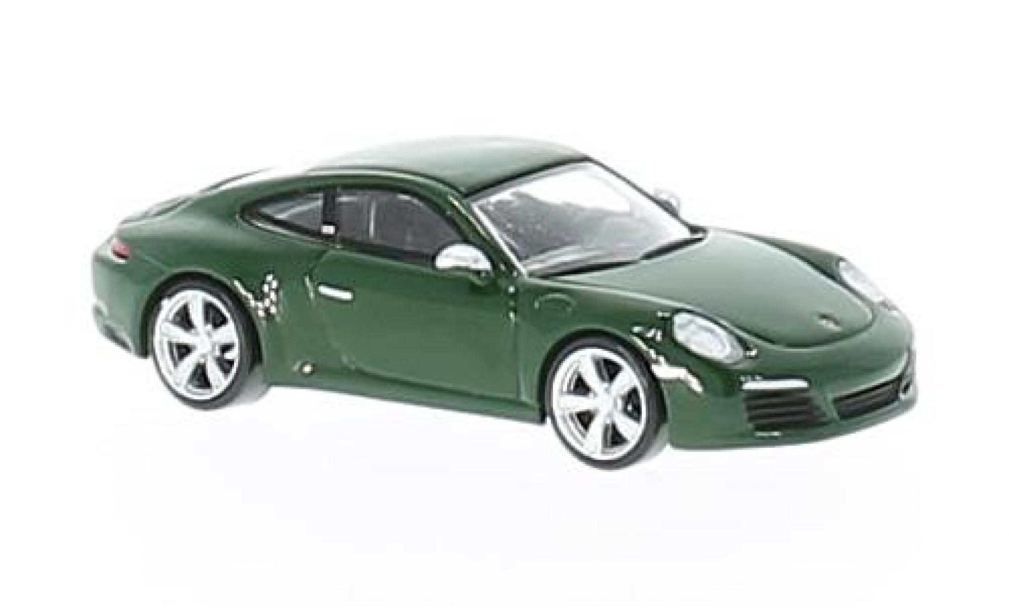 Porsche 991 S 1/87 Spark 911 ( II) Carrera S groen 2017 Nr.1000000 modelauto