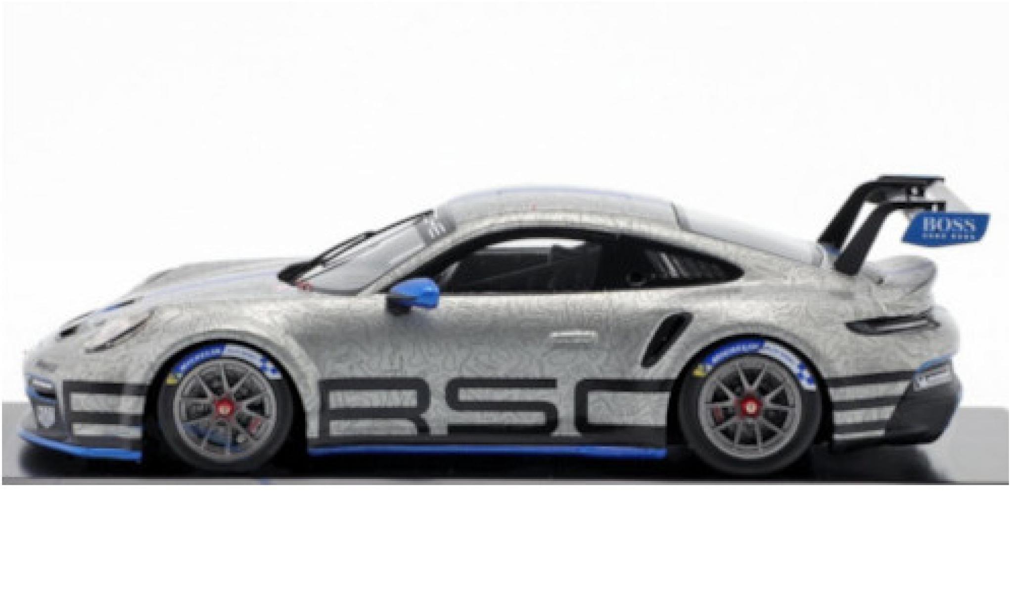 Porsche 992 GT3 1/43 Spark 911 () GT3 Cup grijs/Dekor modelauto