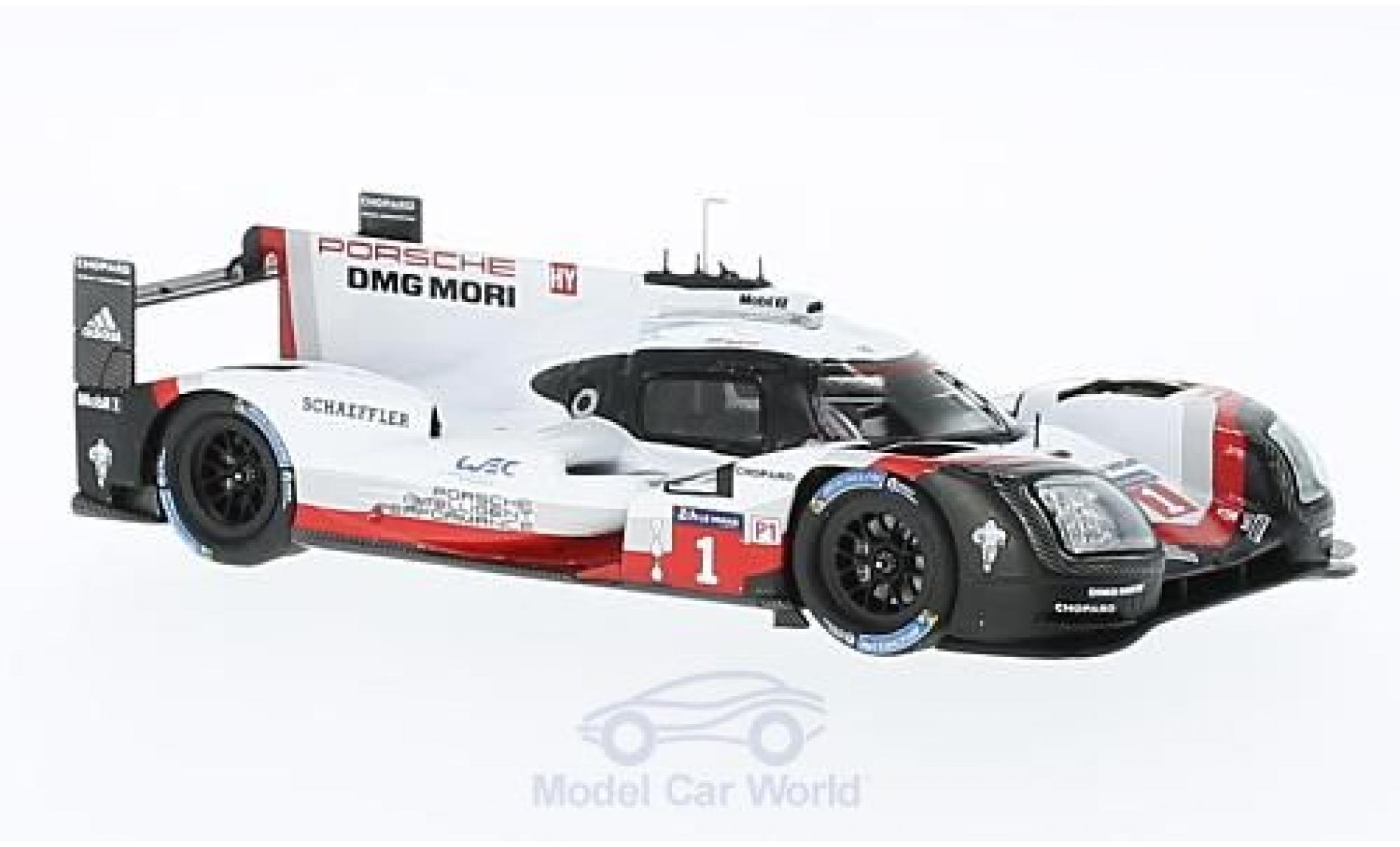 Porsche 919 2016 1/43 Spark Hybrid No.1 24h Le Mans 2016 Presentation Car modelauto