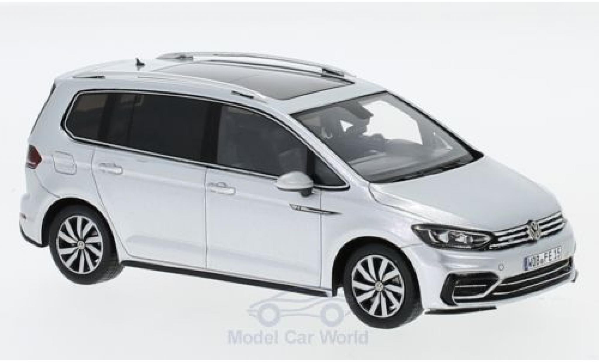 Volkswagen Touran 1/43 Spark R-Line grijs modelauto